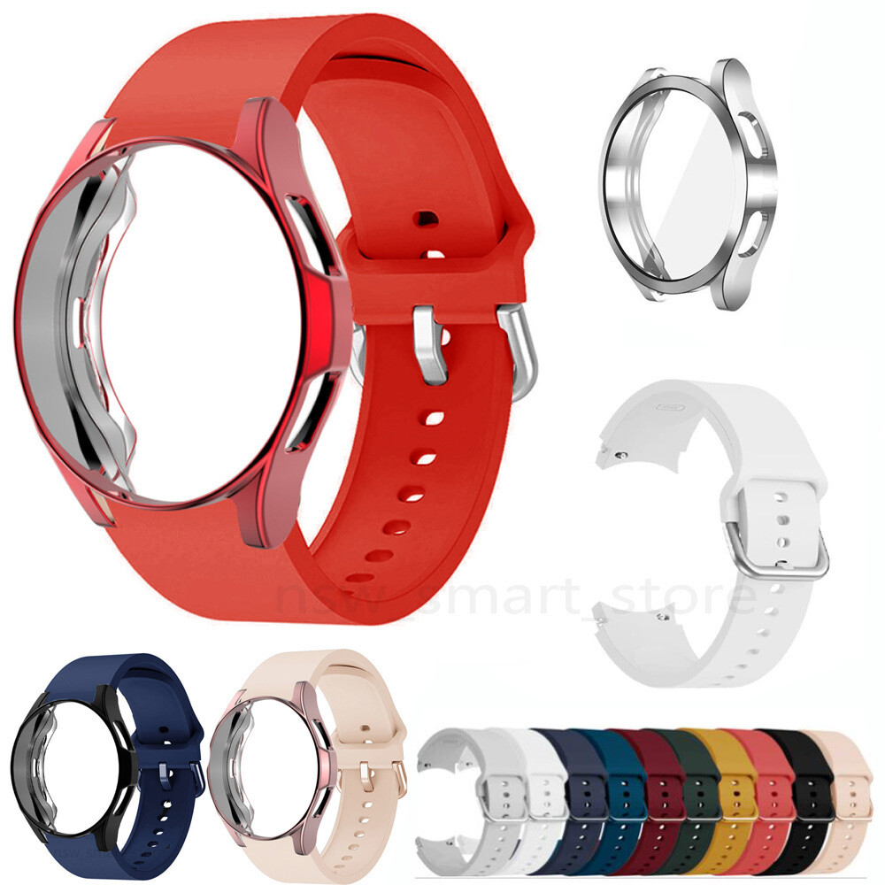 Sports Silicone Watch Band Strap + Case Cover For Samsung Galaxy Watch 5 40/44mm