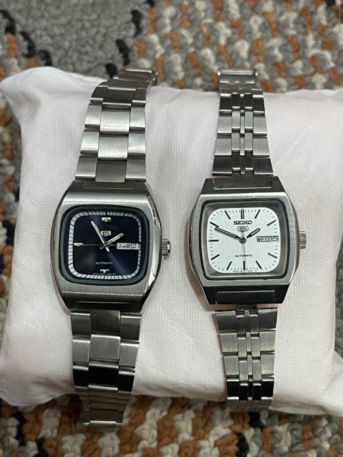 Lot of 2 Seiko Ladies watches 4206-5560 / 2906-518A Automatic