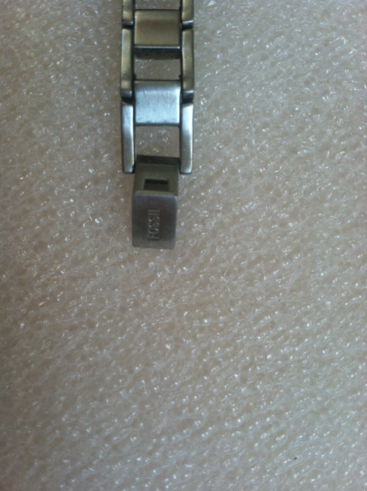 Vintage Fossil 30 Meters /100 Feet Stainless Steel ES 9526 Watch For Parts