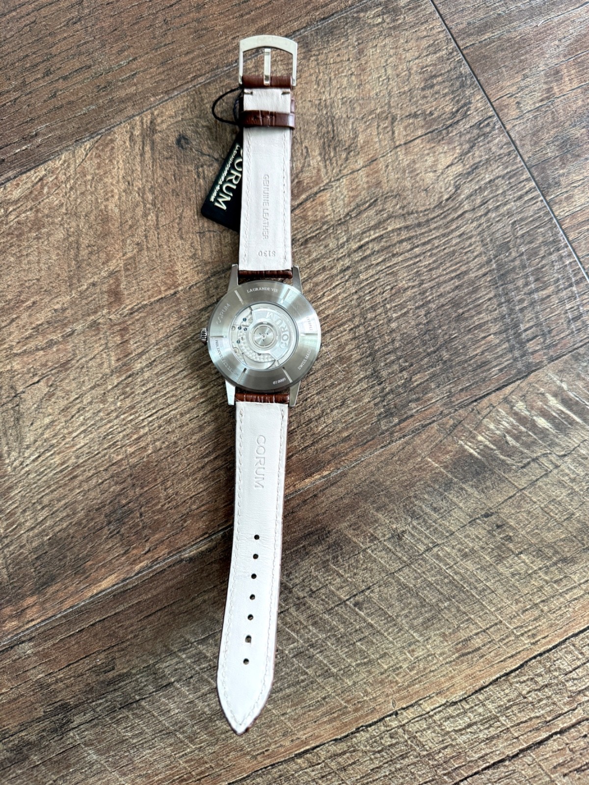 Corum Heritage La Grande Vie Red Dial Automatic 42mm Men Watch 082.750.04/0066