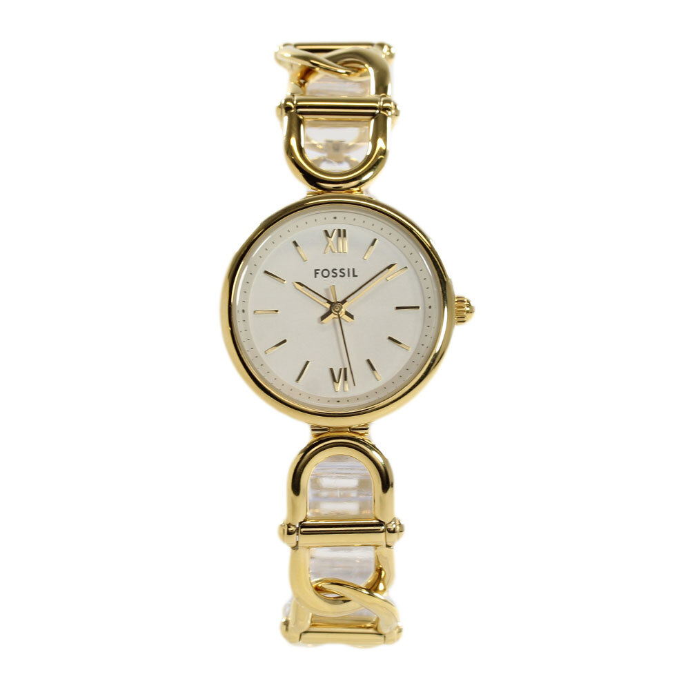 FOSSIL ES5272 CARLIE Quartz Analog Silver Gold