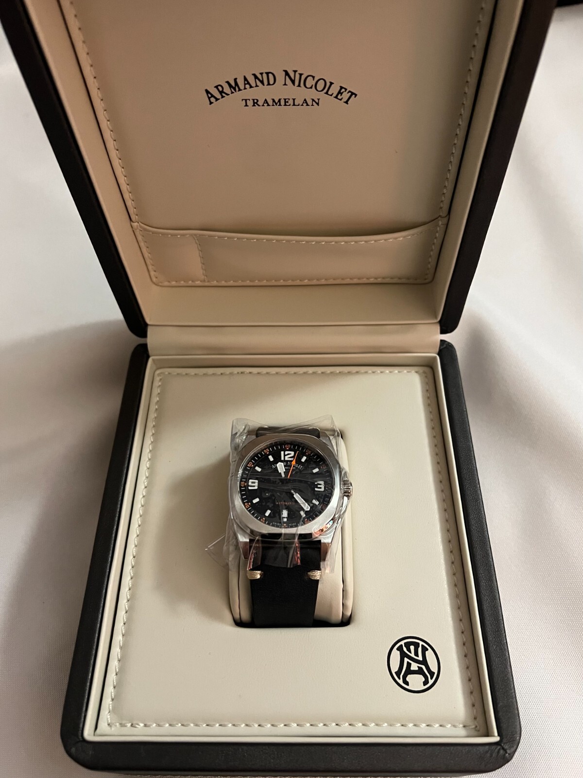 Armand Nicolet JH9 Automatic Black Dial Men’s Watch A660