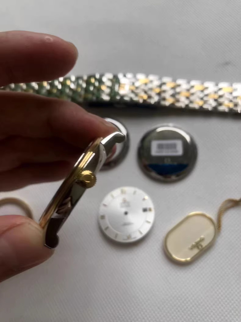 For DIY 38mm Watch Steel Case kit For 2824 SW200