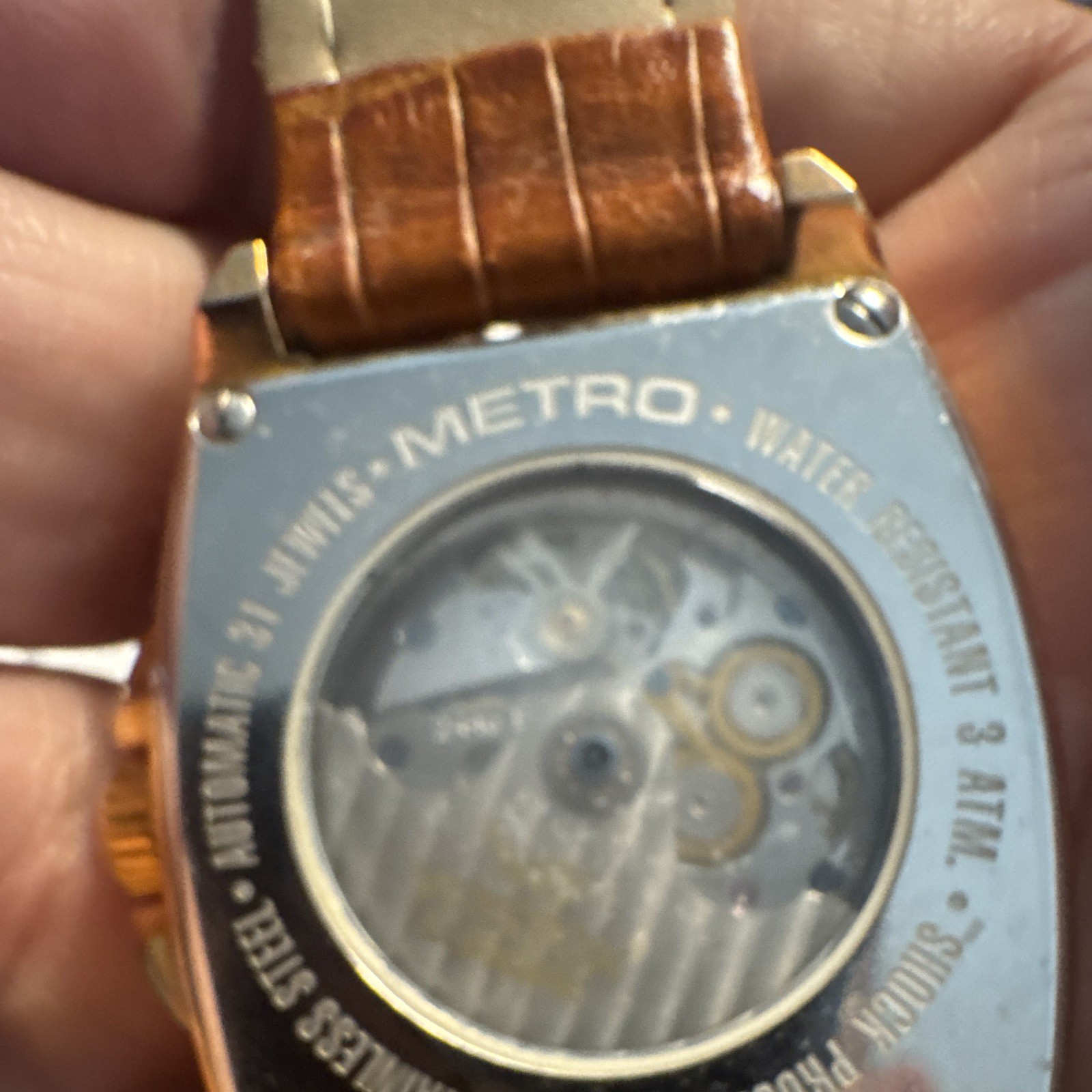 Vostok Europe Metro Day & Night Automatic Day/Night 31J Silver Dial Brown