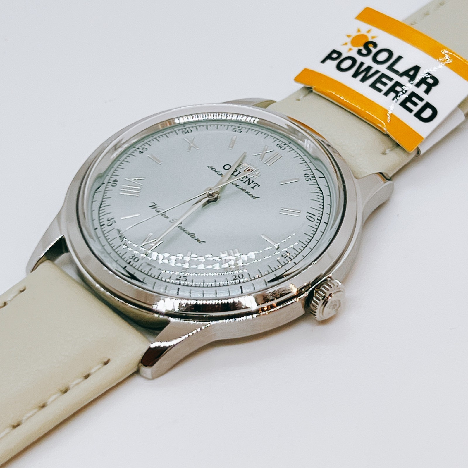 Orient Classic Bambino RN-WK0002E Solar Men’s Watch Pale Green Dial From Japan