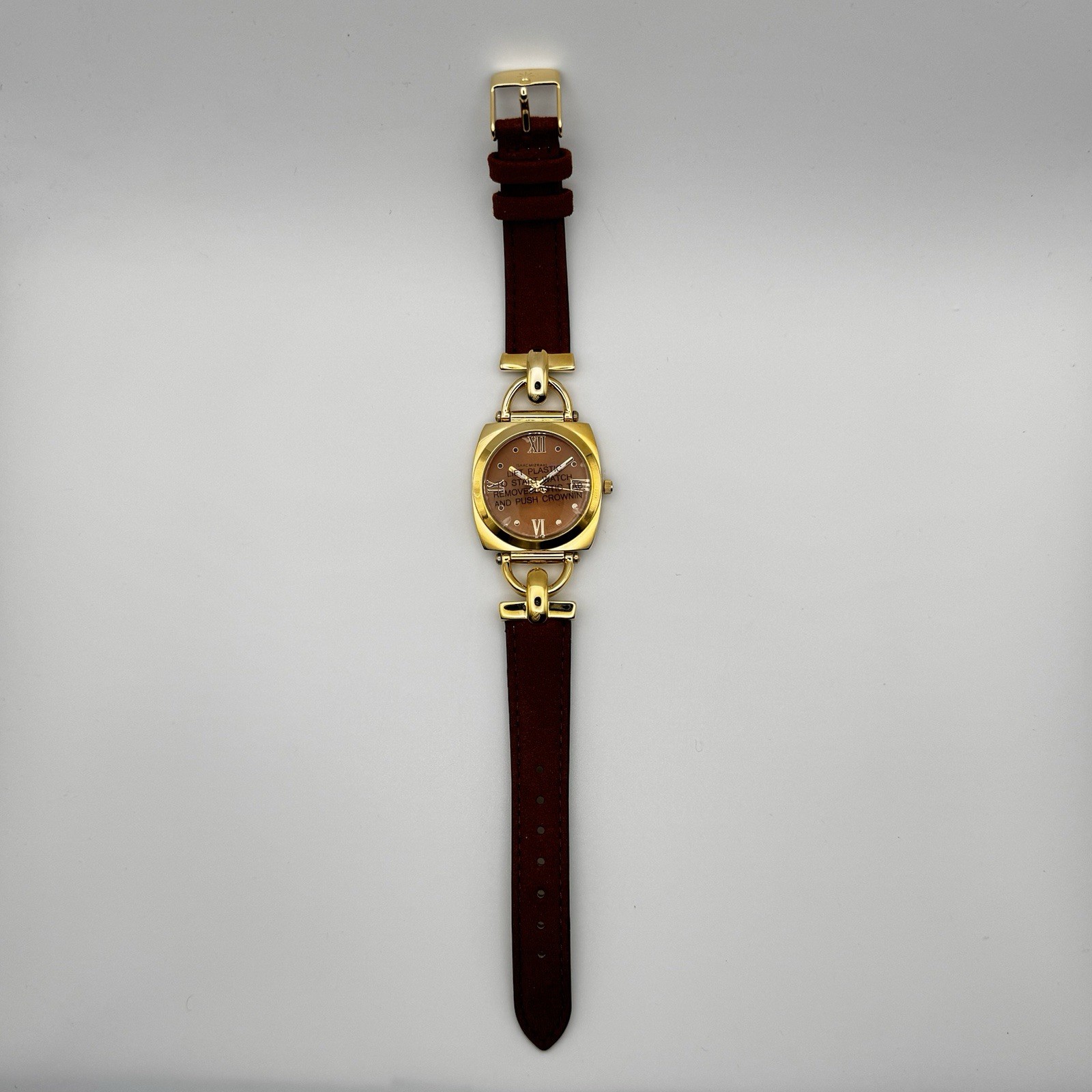 Isaac Mizrahi Live Watch Leather Band