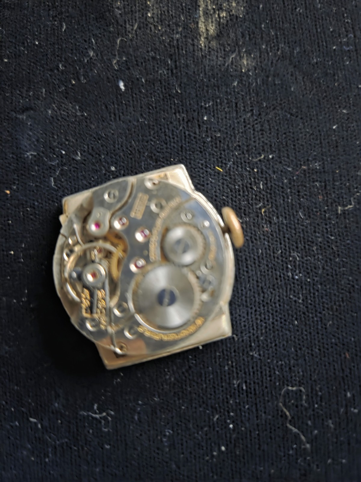 VINTAGE WATCH MIDLAND FLARED STEPPED SIDES CASE REF111/2190P 17JEWELS SWISS 1930
