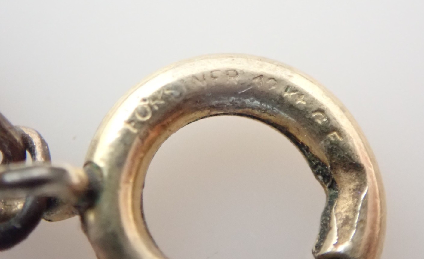 Antique Signed Gold Filled 15 3/4″ Pocket Watch Chain
