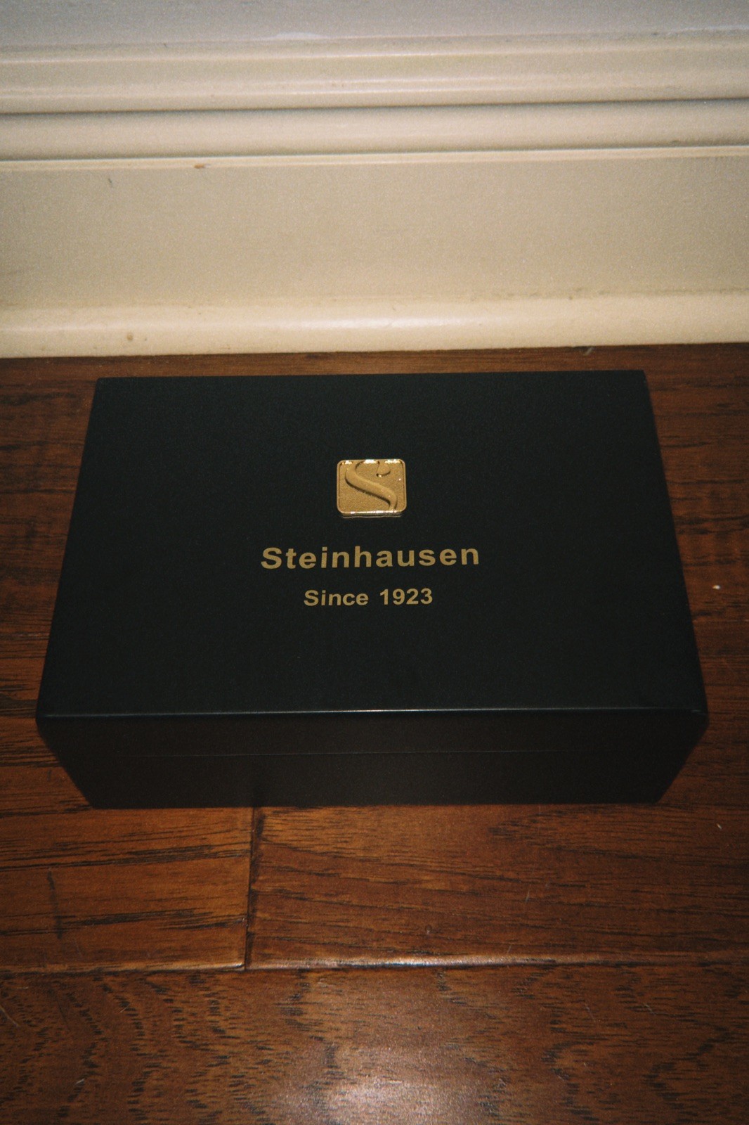 Steinhausen Automatic Moonphase Watch TW391 w/ Bands Box Mens Self Winding
