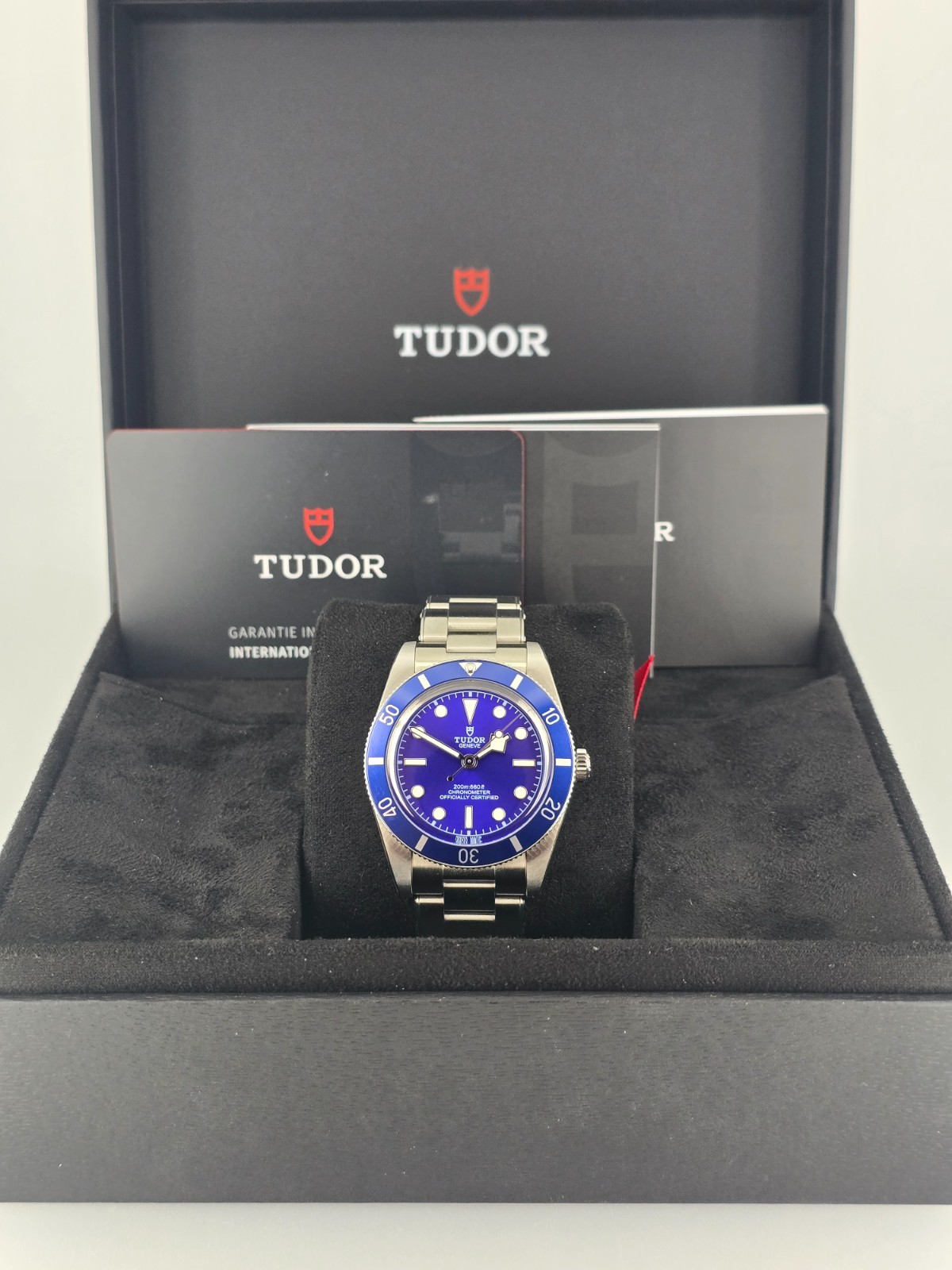 Tudor Black Bay 54 Blue Dial Watch Ref 79000B