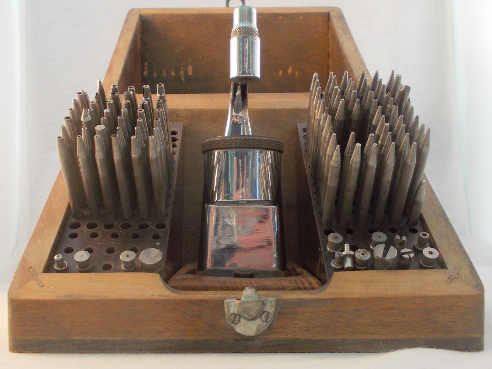 Vintage 127 Piece C & E Marshall Moseley Watchmakers Staking Tool Set