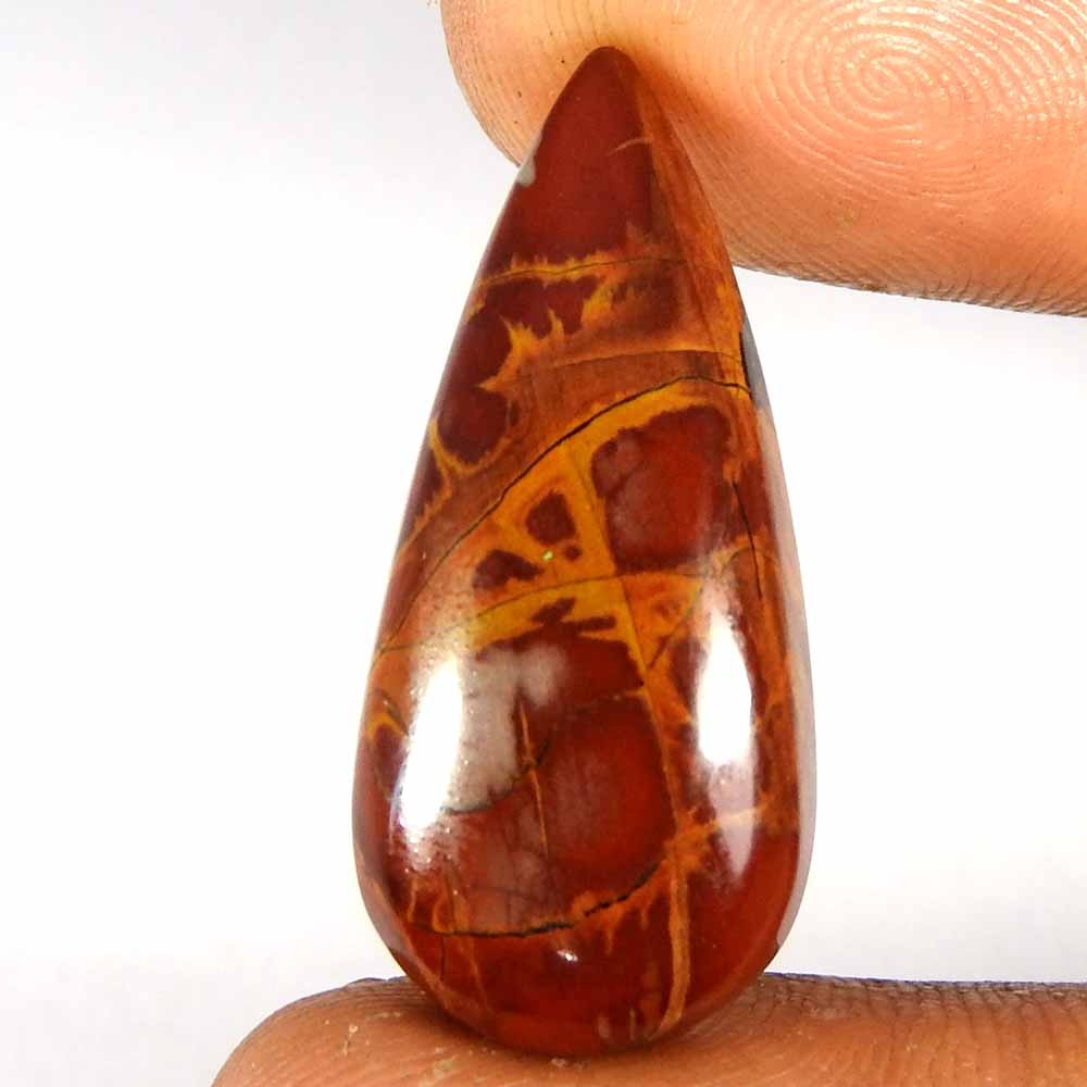 20.35Cts100%Natural Noreena Jasper Pear Cabochon Loose Gemstone