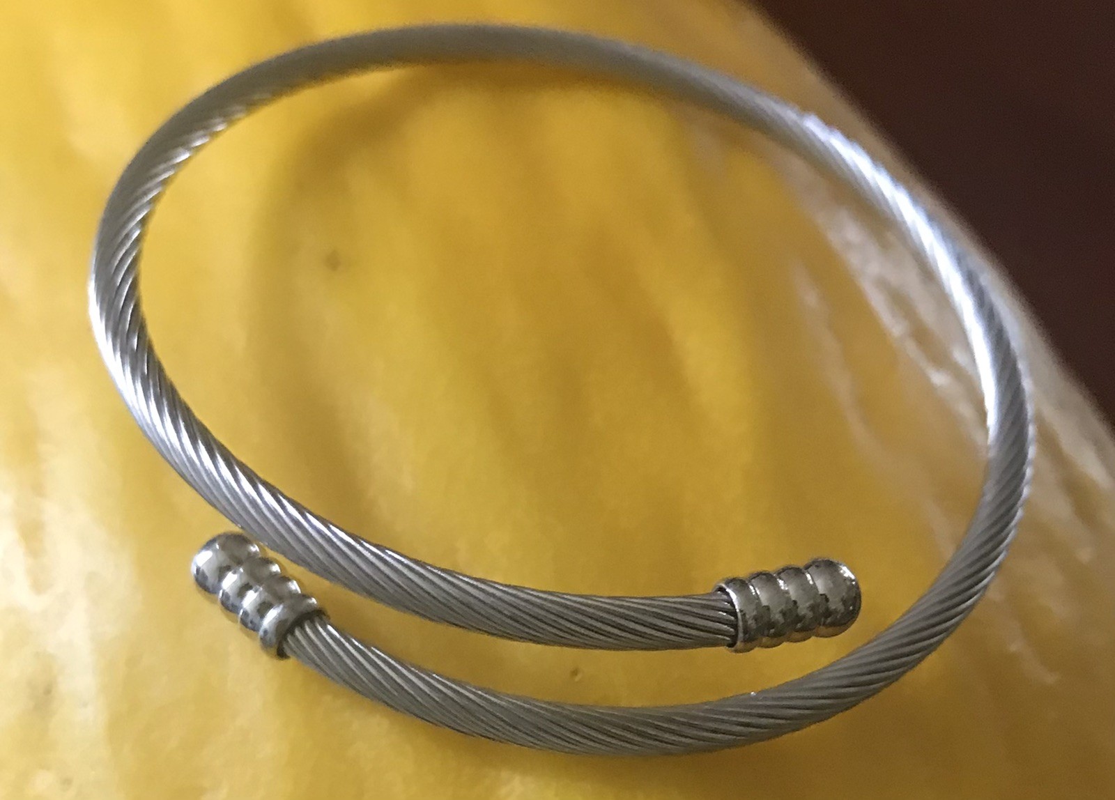 Stainless Steel -Tarnish Resistant (small) Cuff Bracelet.