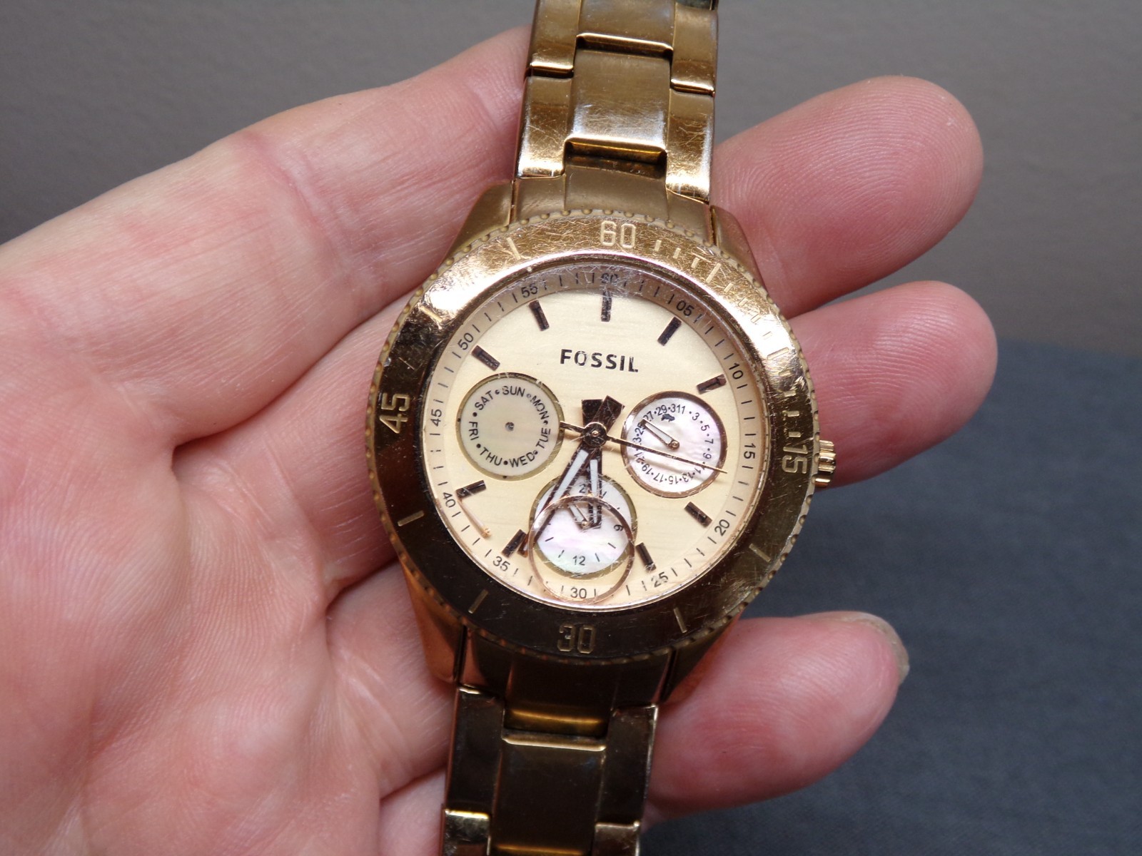 Extra Spare Additional Watch Band Link & Pin for Women’s FOSSIL ES-2859