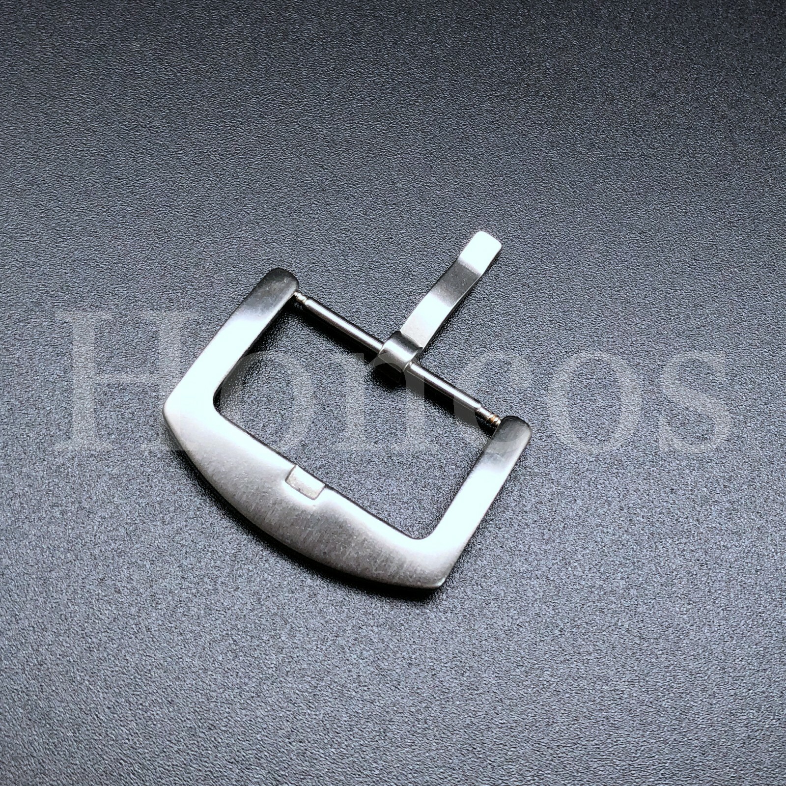 2 X Stainless Steel Watch Buckle Clasp Satin Silver 18mm Brushed Dive Tang