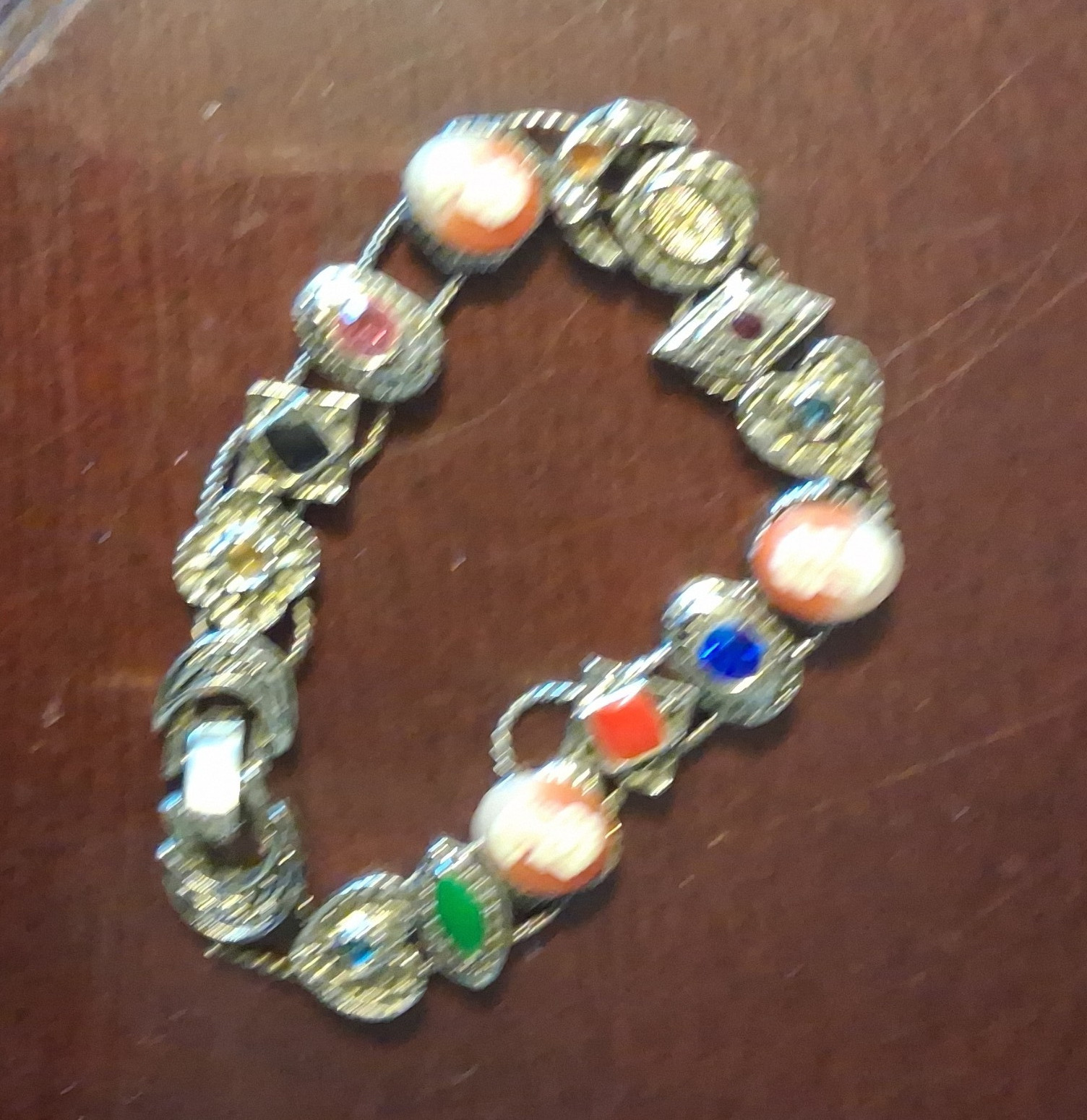 Silver-Tone Link Chain Bracelet, Chain & Link Style, Box Clasp Closure