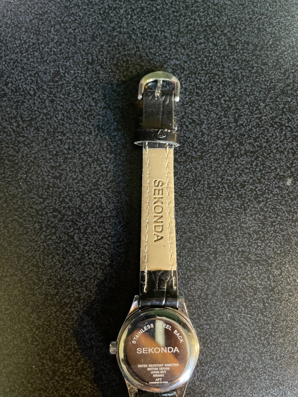 Sekonda Women’s Wristwatch With Black Leather Strap
