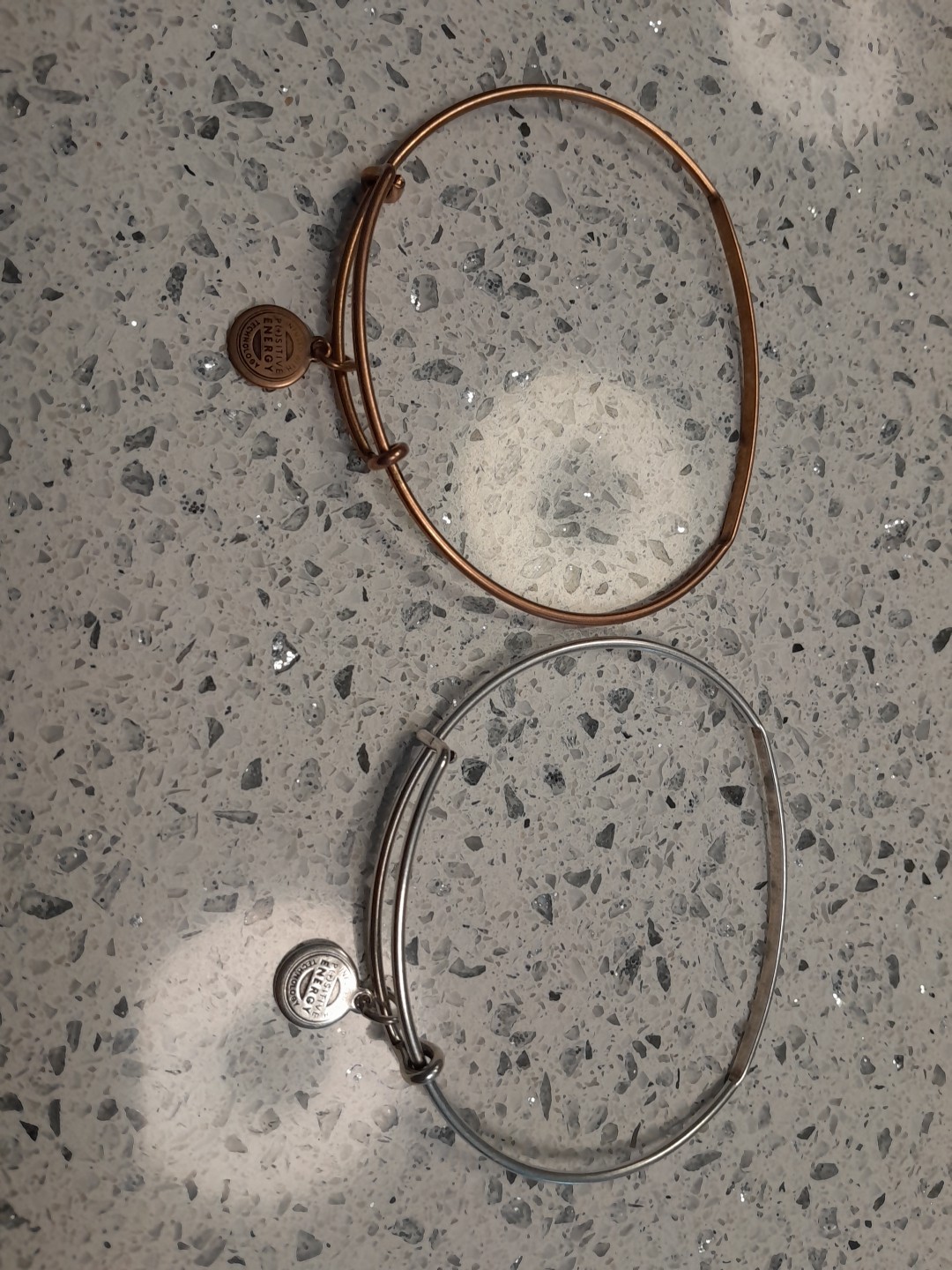 Lot Of 2 – “Let Them” Posy Inspirational Bracelets by &LIVY – P(+)sitive Energy