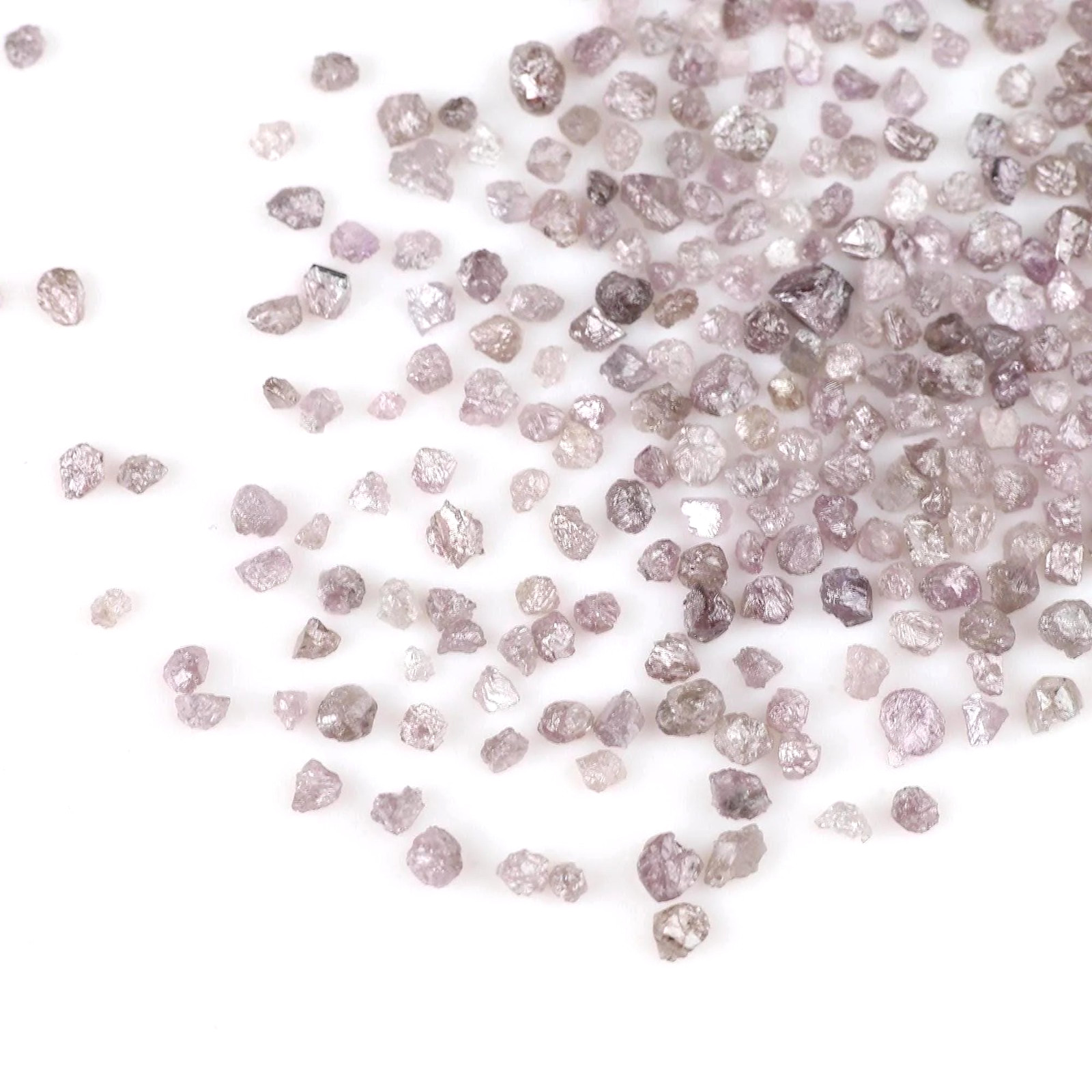 1 Ct Rough Pink Diamond, Uncut Fancy Pink Diamond 10 Pcs Lot 2 – 2.5 mm Approx.