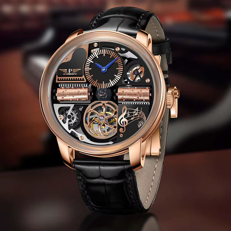 PINDU Watch New TOP Men Mechanical Watch Godfather Fashionable Classic Jacob
