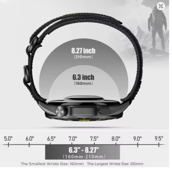 Nylon Watch Band Strap For Garmin Fenix E 8 7 7X 6 6X 5 5X Tactix Epix Enduro 3