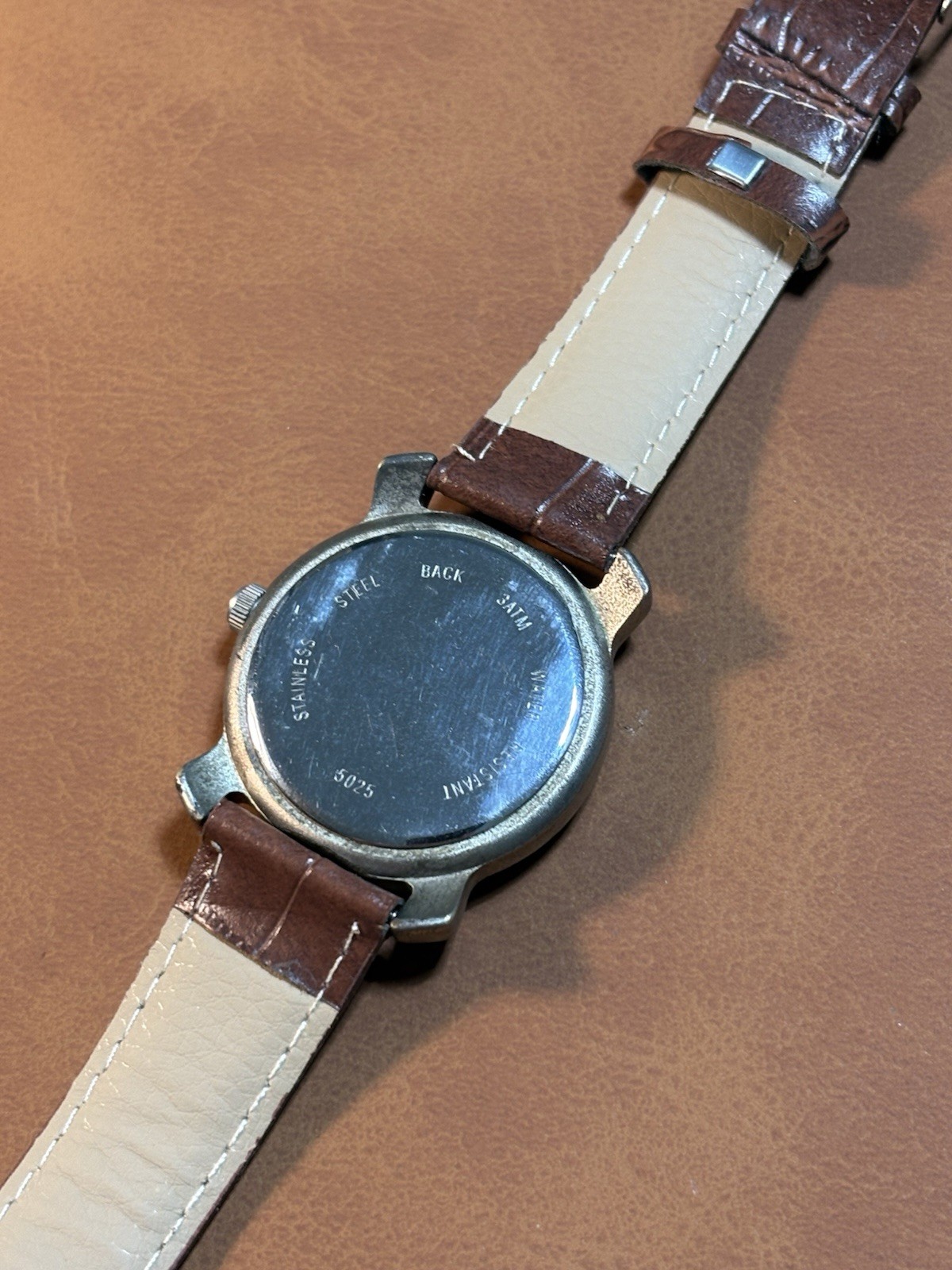 Vintage Mercedes Benz Men Field Watch Beige Dial,37mm,Rotating Beze,Date