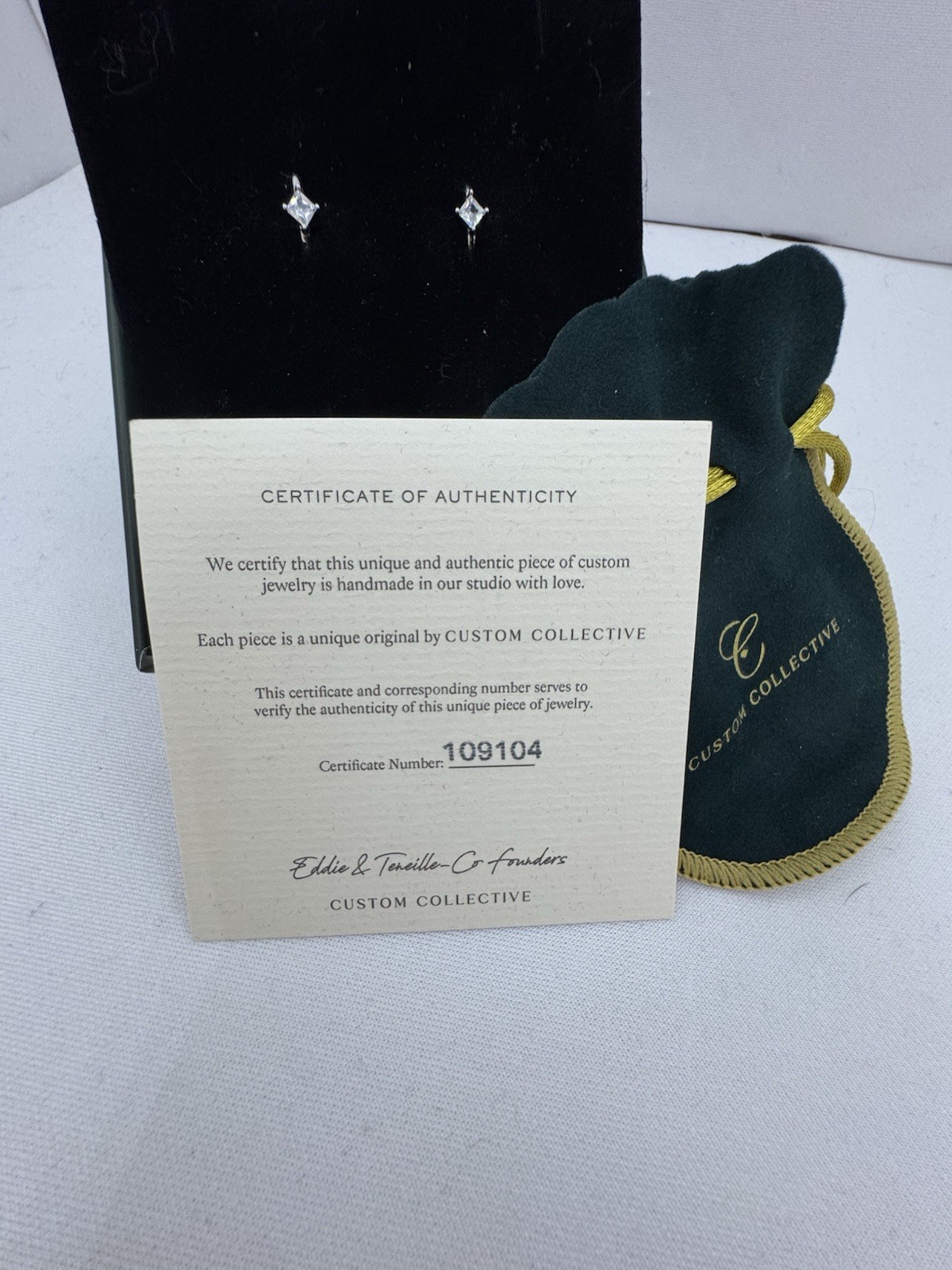 Custom Collective Diamond Huggie Earrings – SEE DESCRIPTION