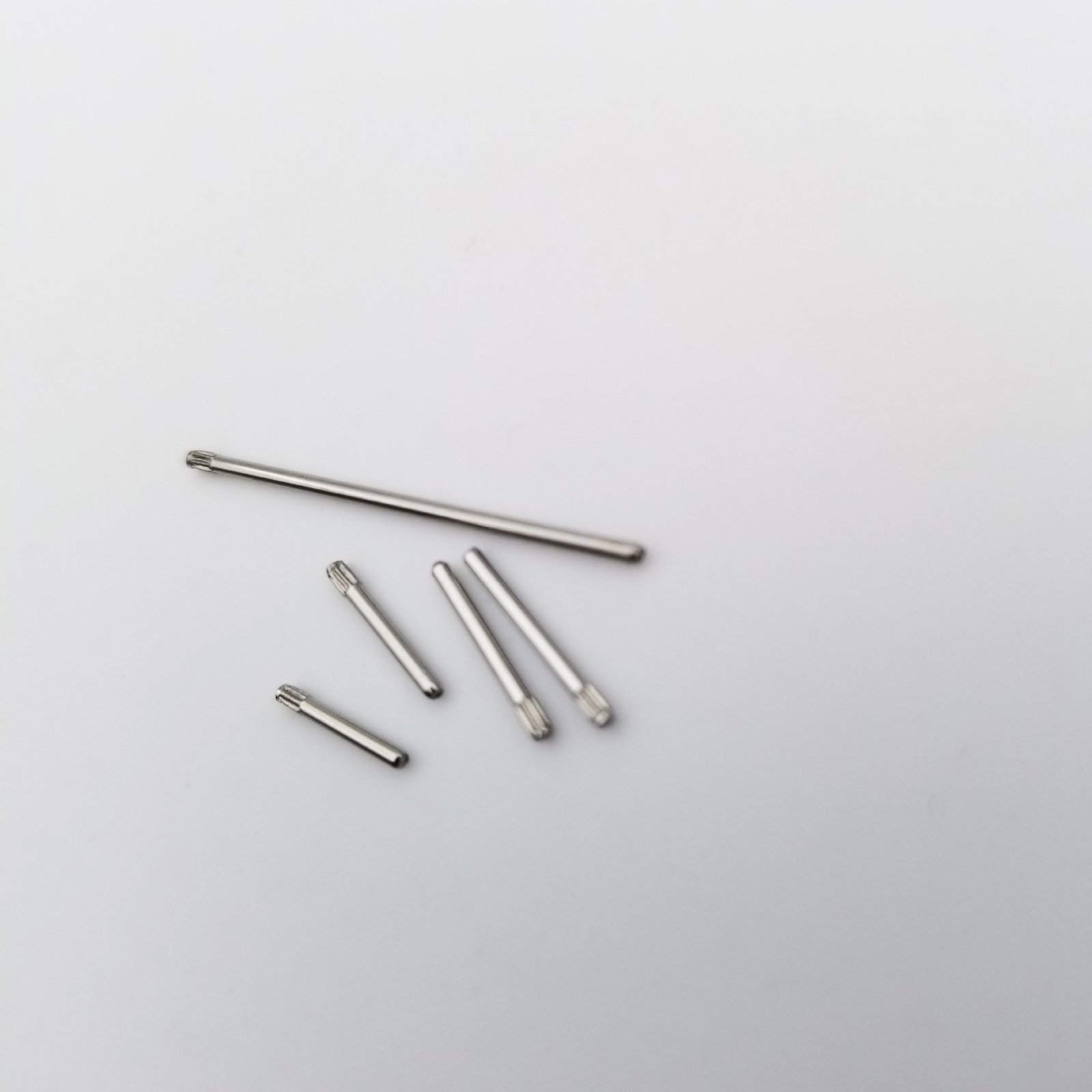 300Pcs 1.2/1.0mm 8-27mm Assorted Knurled Watch Band Bar Bracelet Link Pin