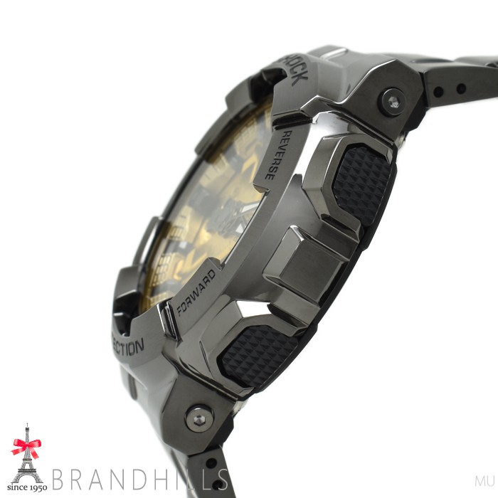 CASIO G-SHOCK 110 Series Analog Digital Watch GM-110BD-1A9JF Stainless Steel