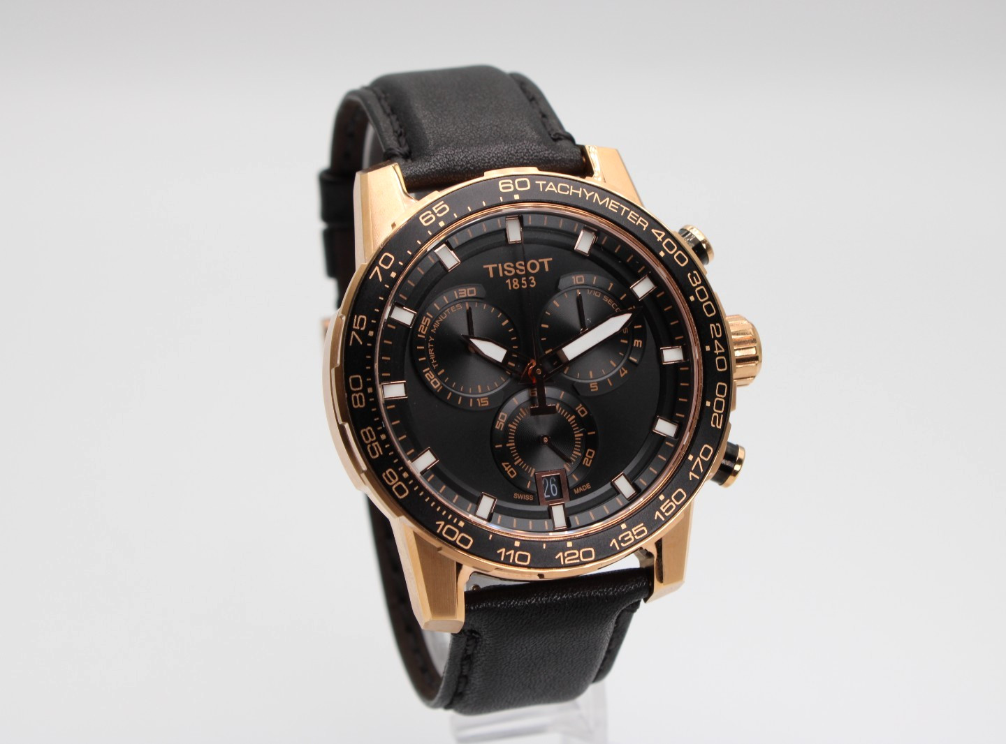 TISSOT Supersport Chrono T125.617.36.051.00 Black Dial Men’s Watch 45.5mm