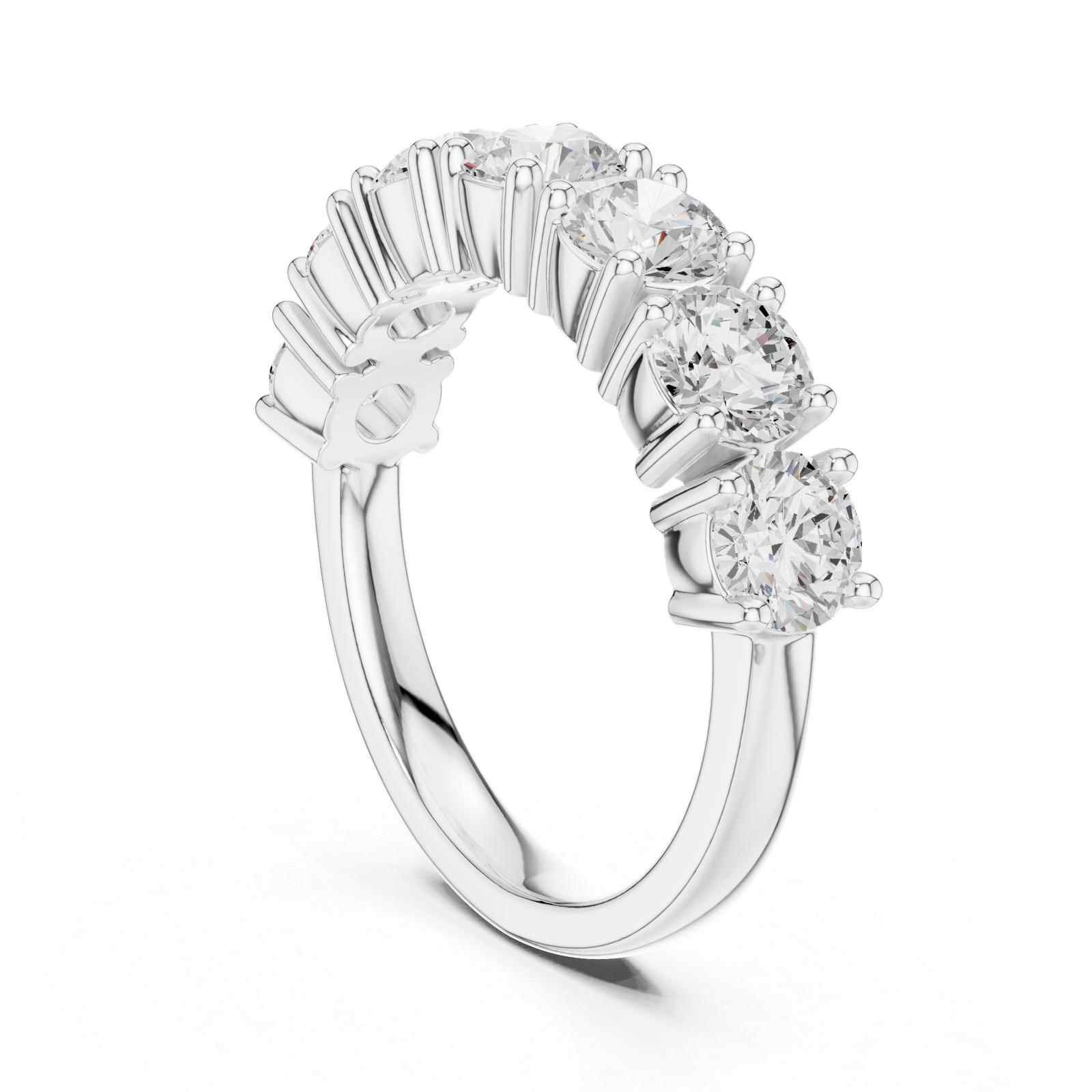 Certified 2.1 Ct VVS1 Natural Diamond Ring Elegant Premium Jewelry 14K Gold Over