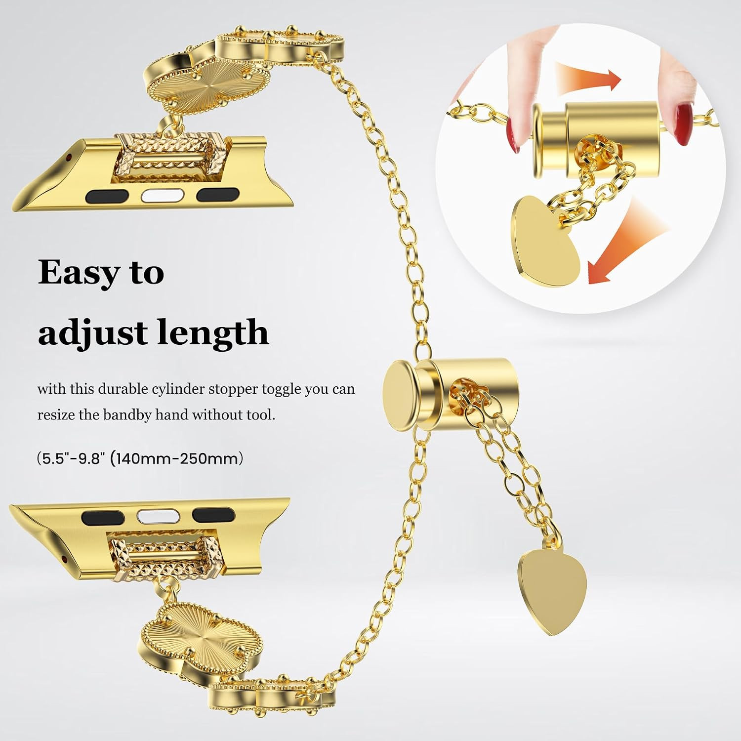 Lucky Clover Band Compatible for Apple Watch Bands for Women 40Mm 41Mm 42Mm 44Mm