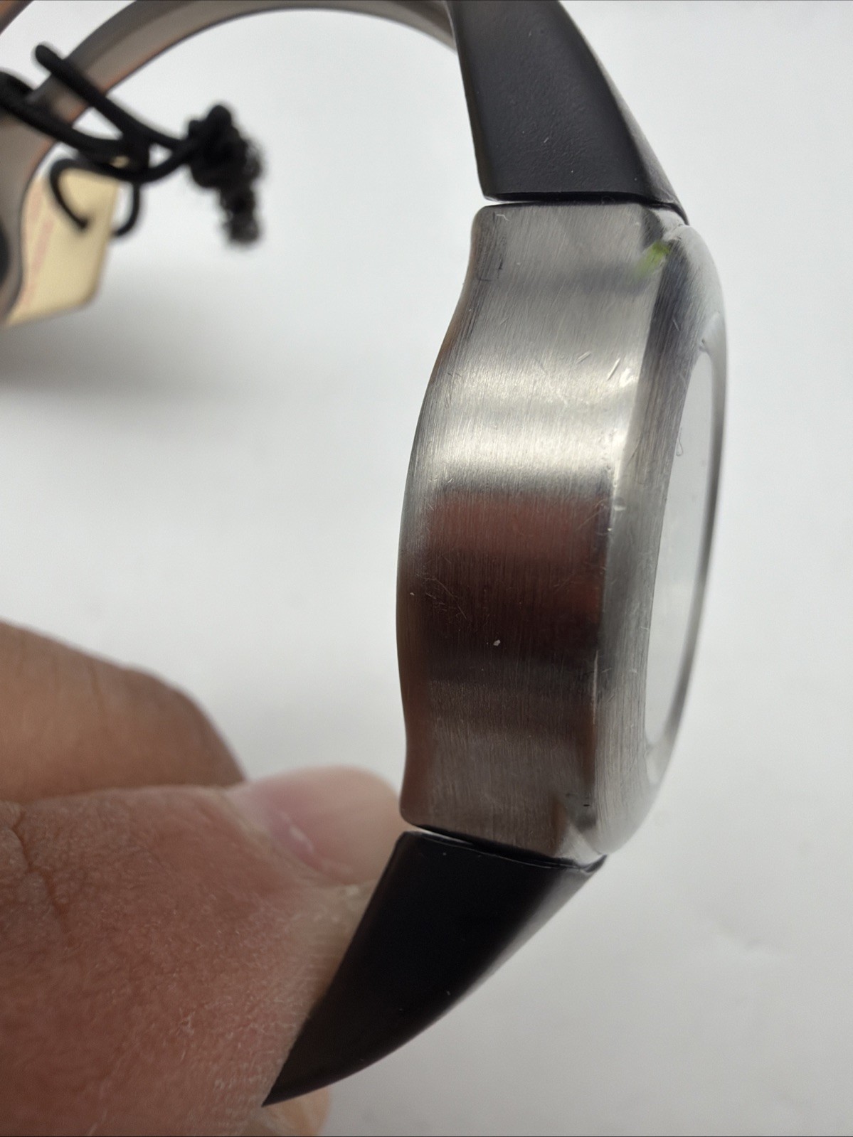 Women’s Freestyle Smoke Black Plastic Bangle Watch 61811 50