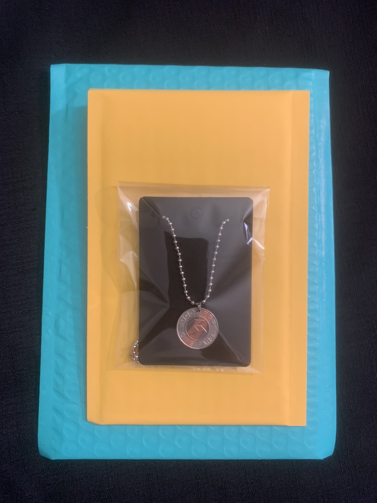 SEPTA Transit Token Pendant Necklace On 24” Dog Tag Style Chain. Great Gift 🎁