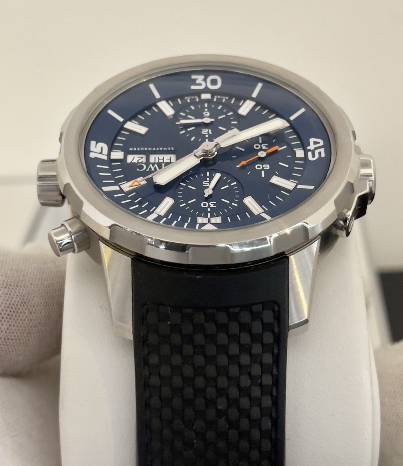 IWC Aquatimer Chronograph Expedition Jacques-Yves Cousteau Watch IW3768-05