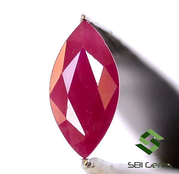 10×4.7 mm Certified Natural Ruby, Emerald, Blue Sapphire Marquise Cut Gemstones