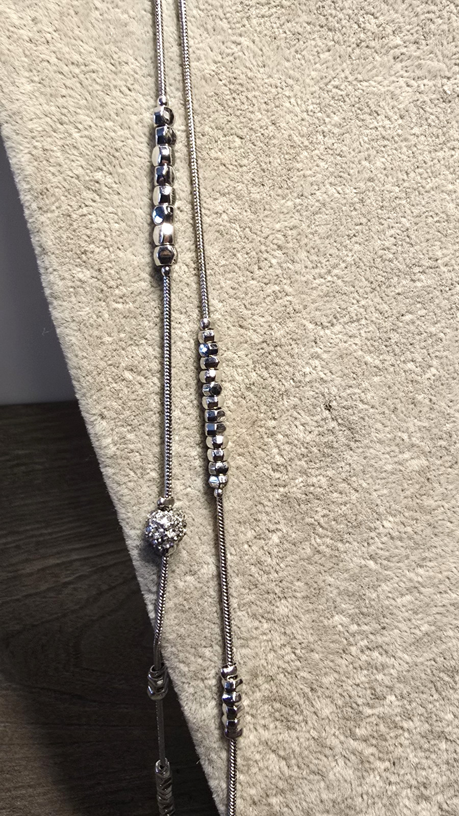 3 piece All Chico’s Necklaces Silver & Gold Tone 2 Long 1 Bar Style Choker