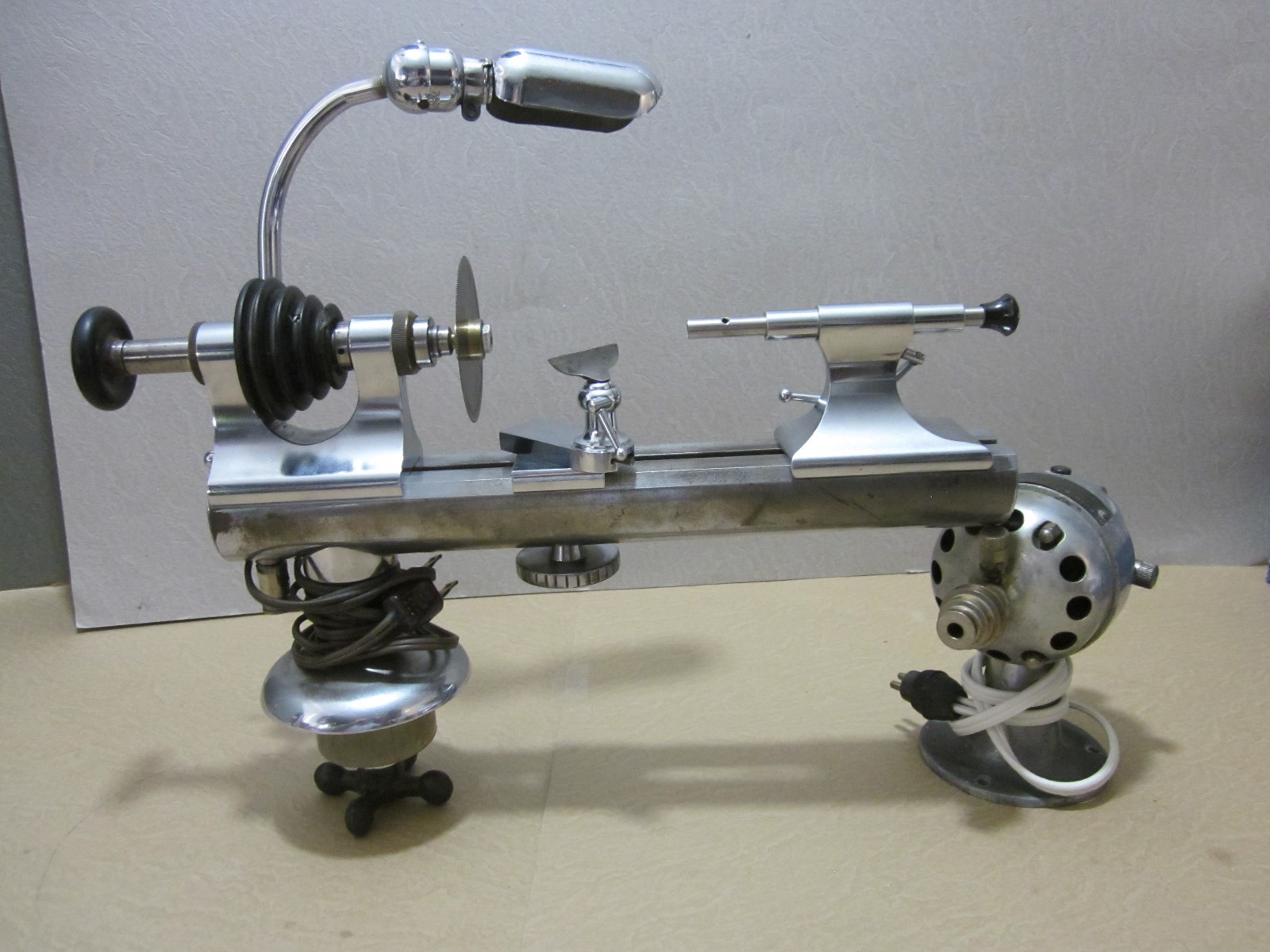 Derbyshire 8mm Watchmakers Lathe 12″-Bed