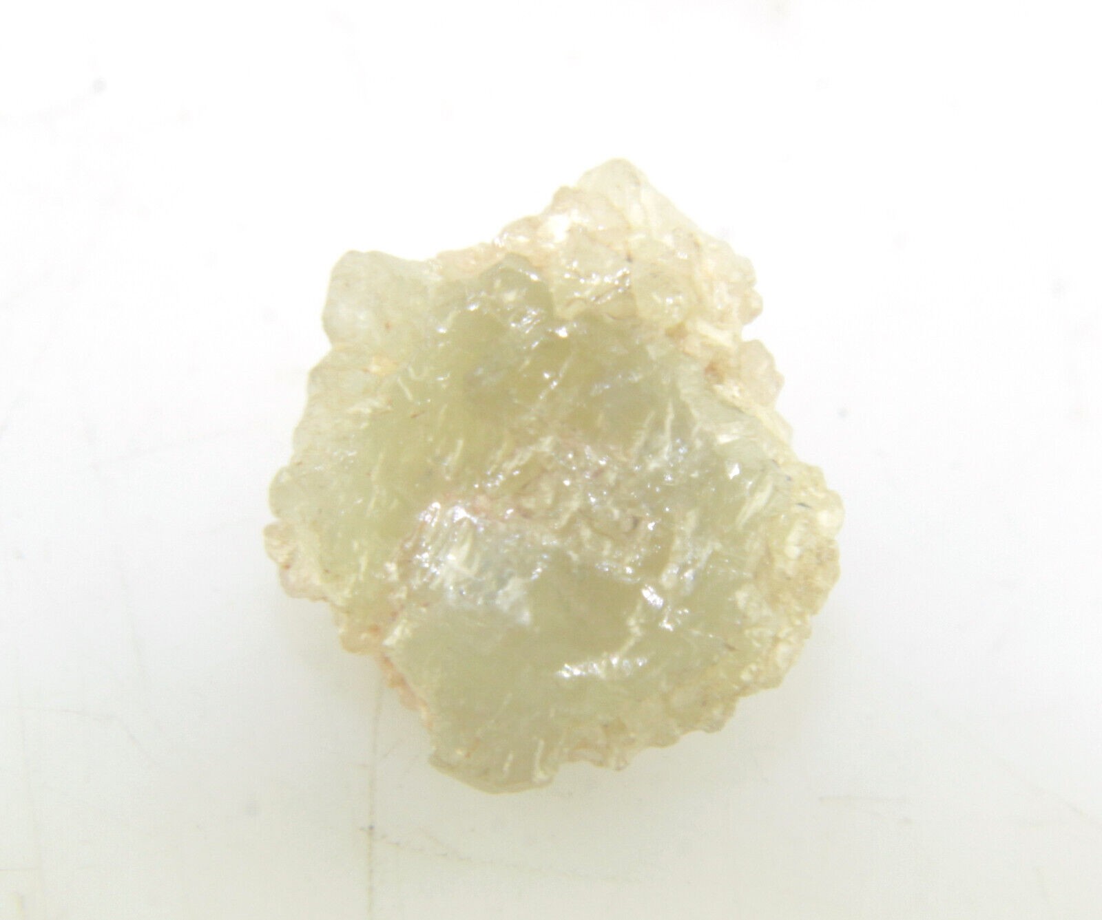 1.68 CTS NATURAL REAL RAW UNCUT GREY ROUGH DIAMOND 8.09×7.69×4.45 MM