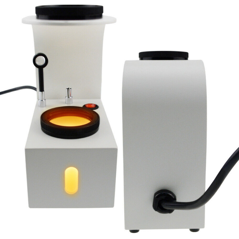 2Glass Filter Gem Jeweller Tester Tool LED Desktop Polariscope Gemstone