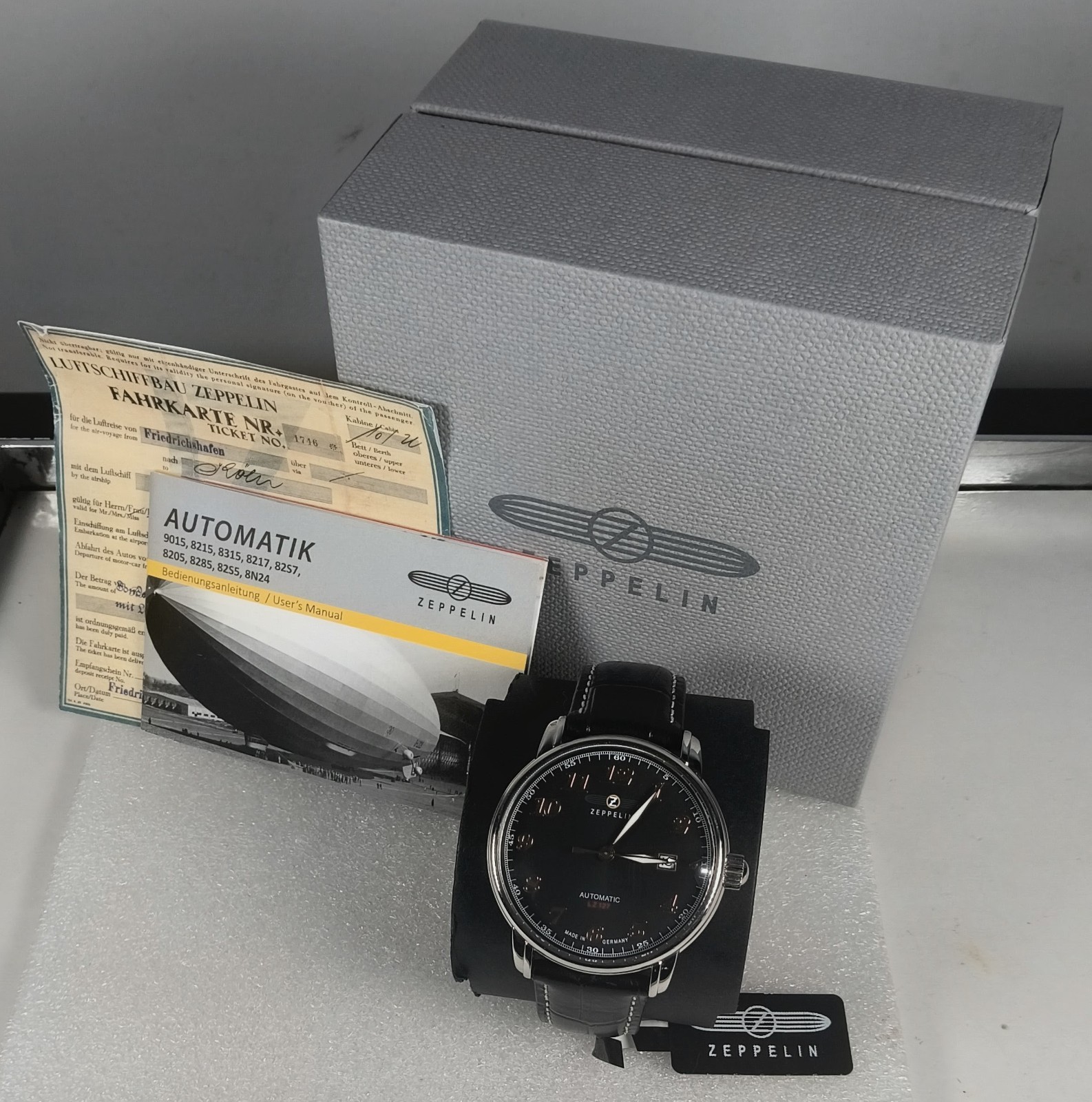 Zeppelin Men’s Watch LZ127 GRAF Automatic 7656