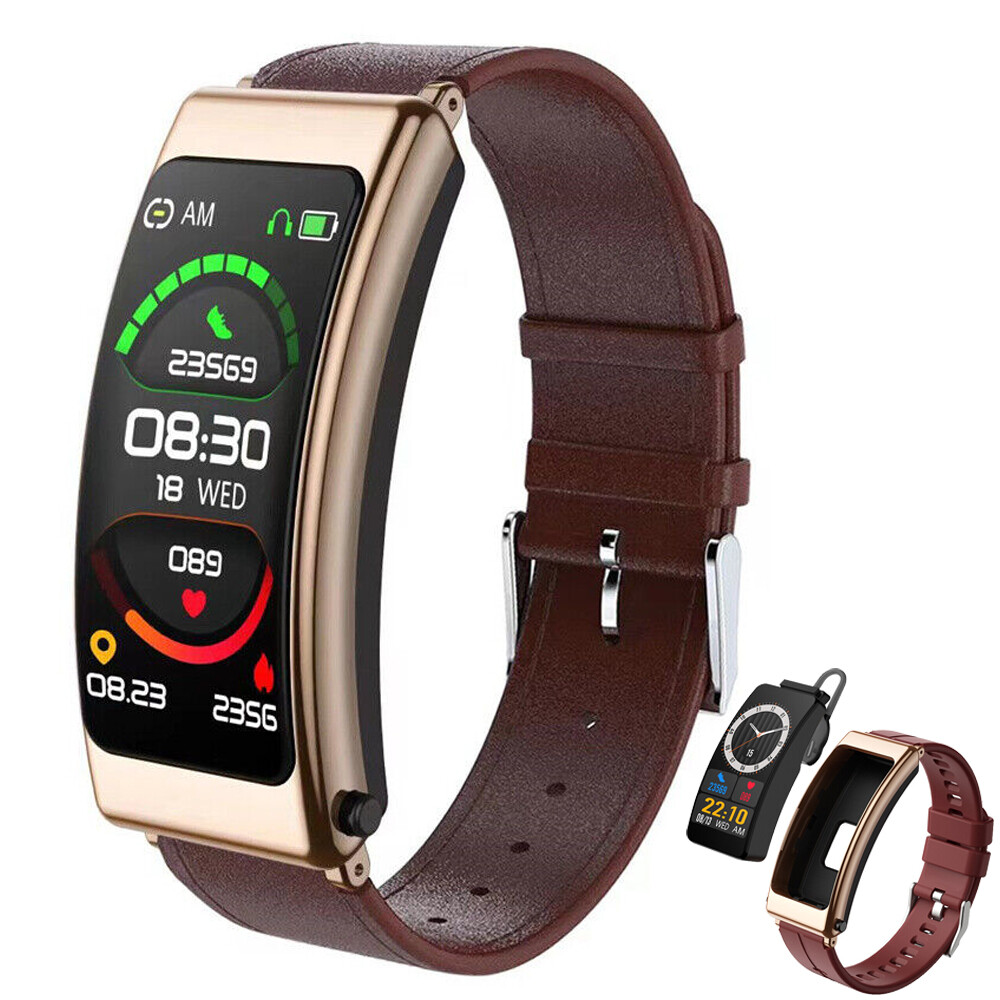 Smart Watch with Earbuds Stereo Earphones 2 in 1 Smartwatch Wireless Headset