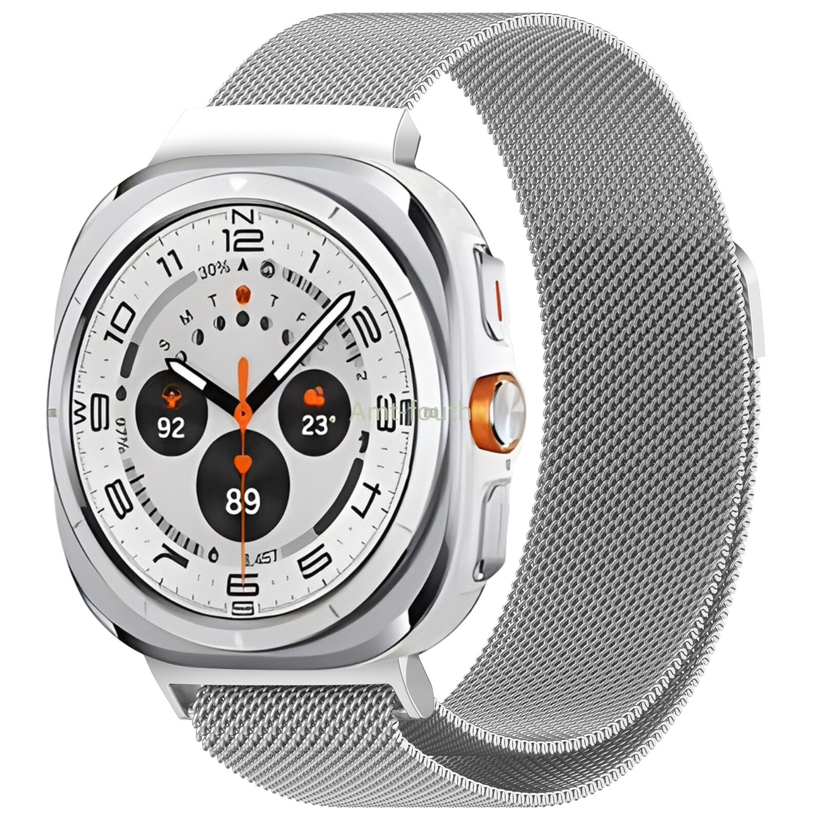 Metal Magnetic Mesh Strap Loop Wrist Band For Samsung Galaxy Watch Ultra 2 2026