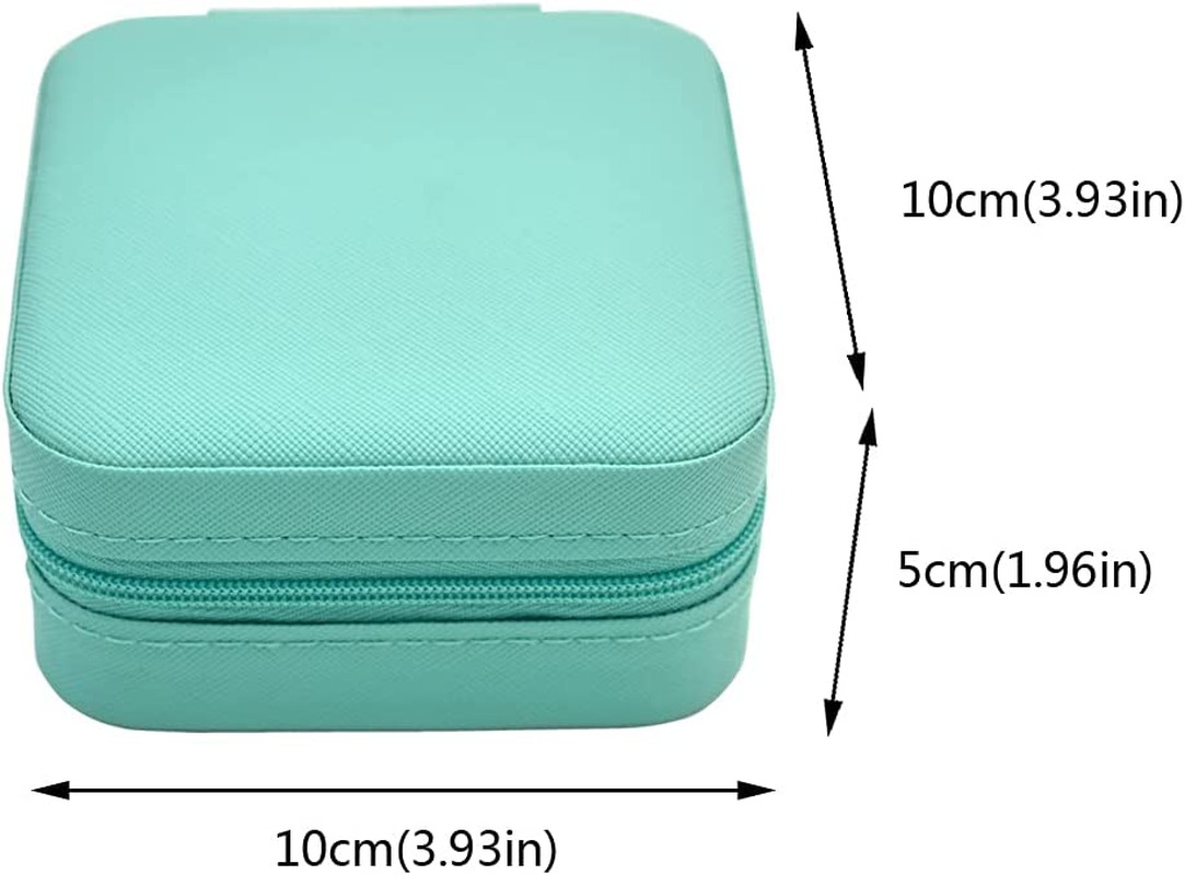 Mini Jewelry Travel Case, Small Portable Jewellry Organizer Box Portable Display