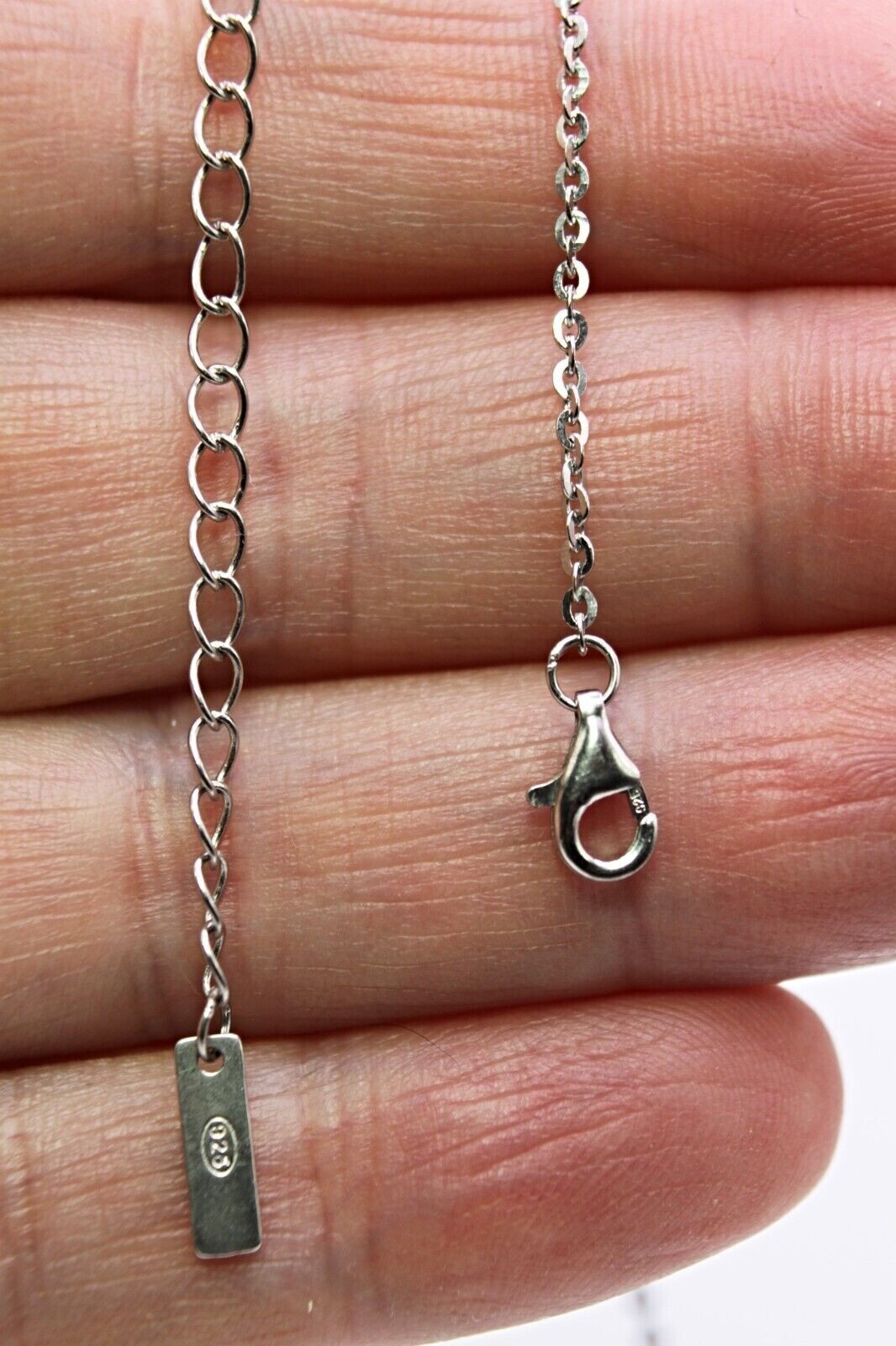 Silver Rhodolite Necklace Earrings Natural Gems Solid Sterling 17 to 19 Inch