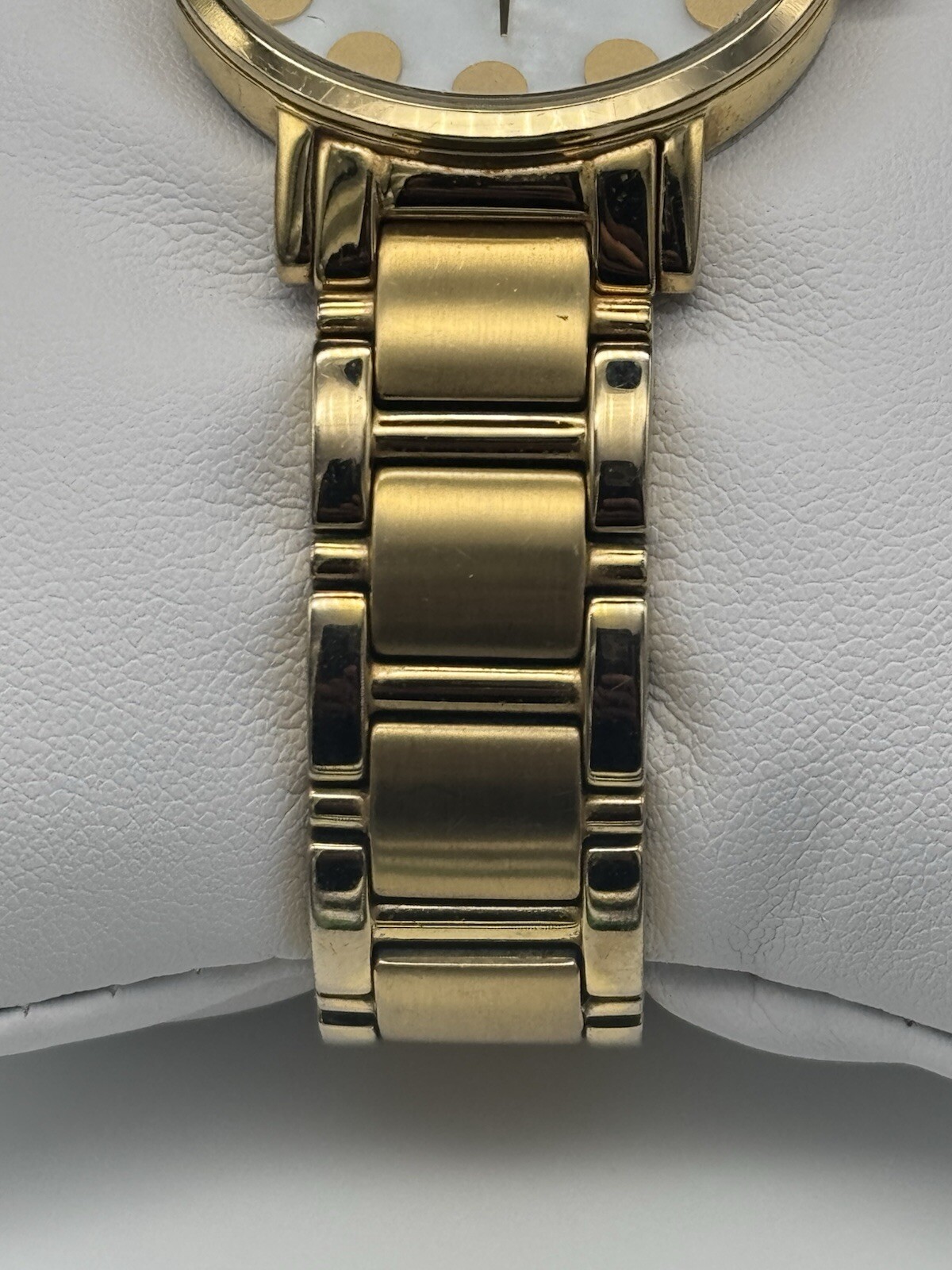 Kate Spade New York Metro Dot Womens Gold Stainless Analog Quartz Watch 0737