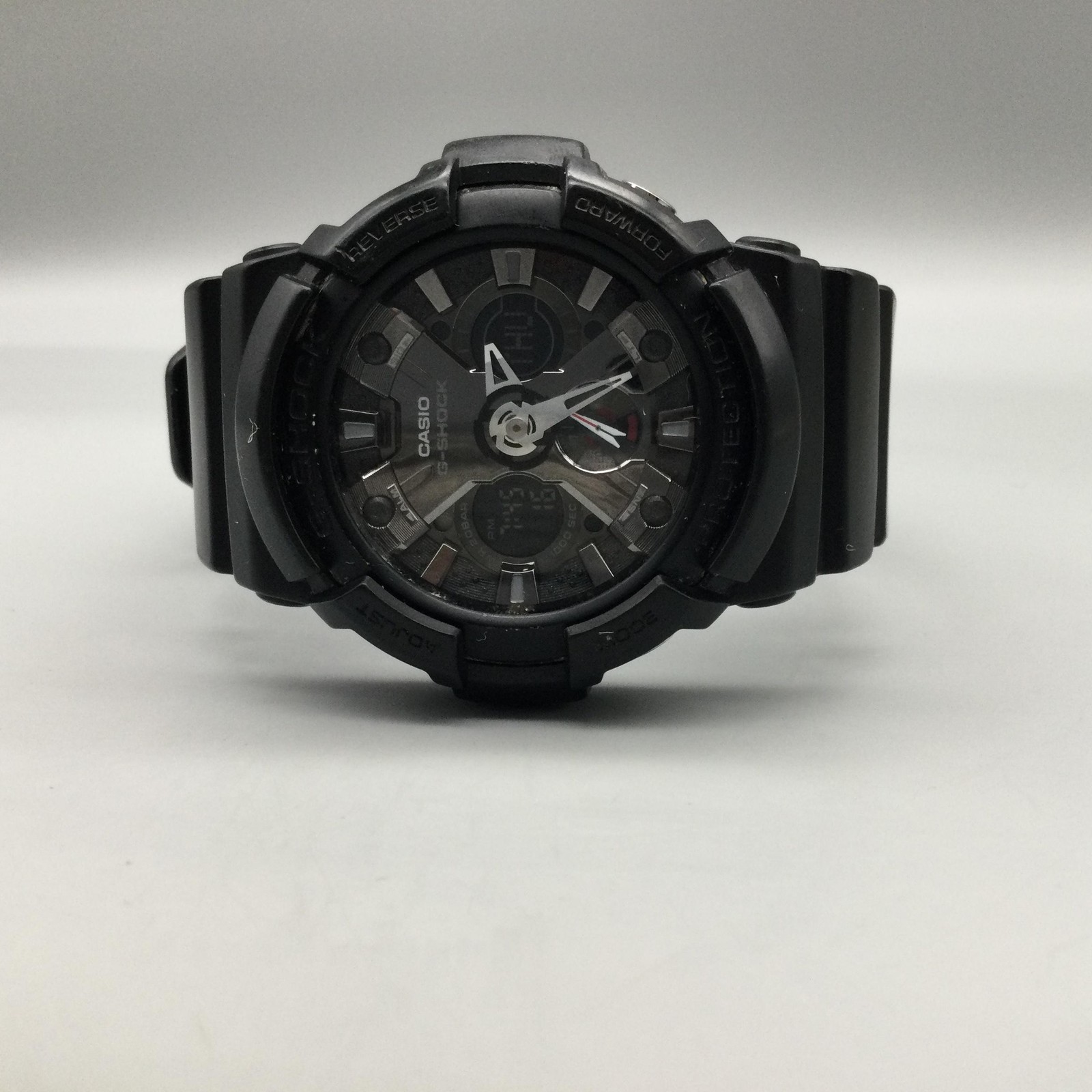 Casio G-Shock 5229 GA-201 Mens Watch 52mm Digital Black Dial Resin New Battery