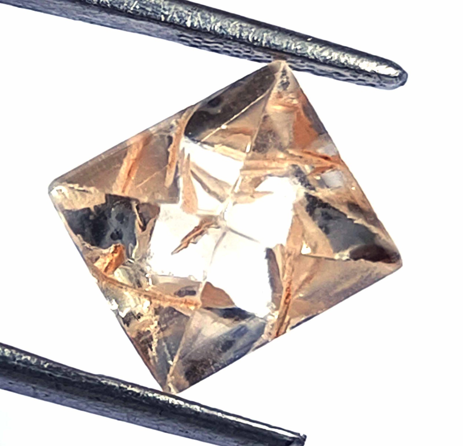 74 Ct Lab Grown Raw Diamond CVD Flawless Clarity F Color FL IGL Certified 5OSJ