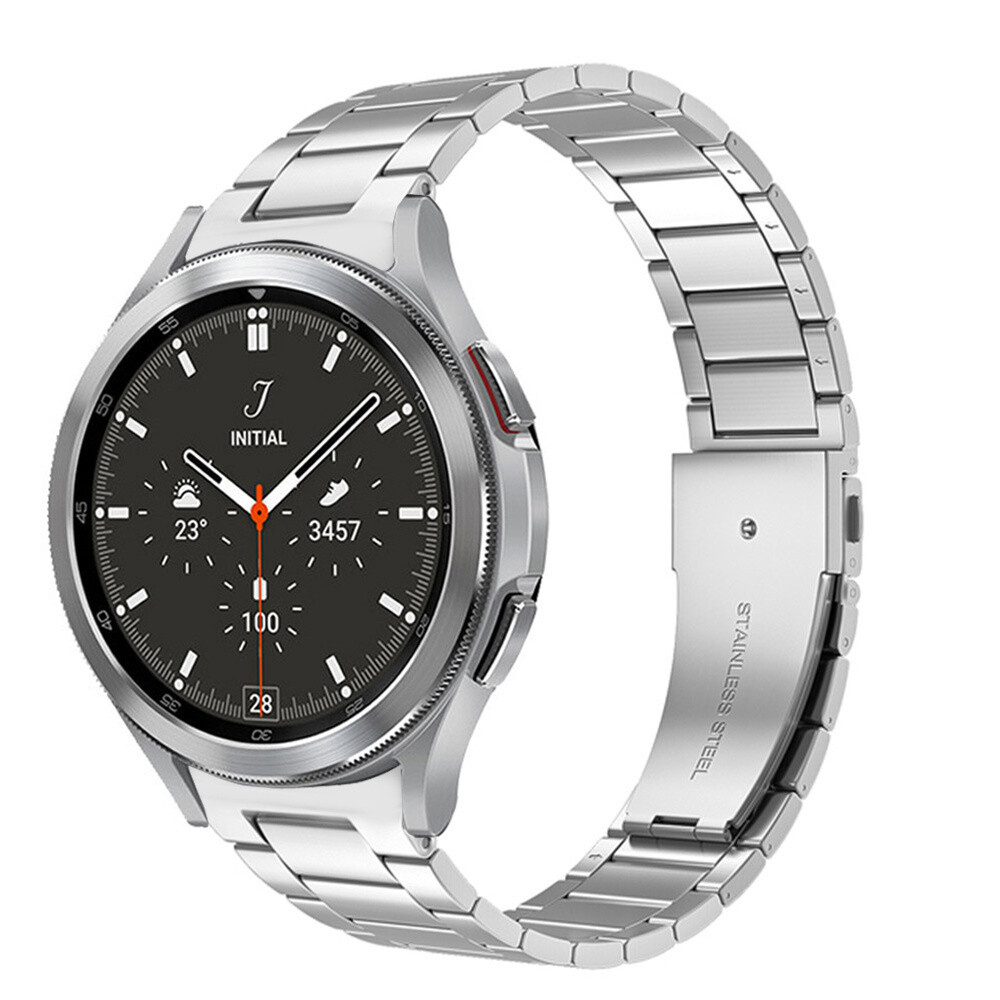 For Samsung Galaxy Watch 8 7 6 4 40/44mm 5 Pro Stainless Steel Watch Band Strap