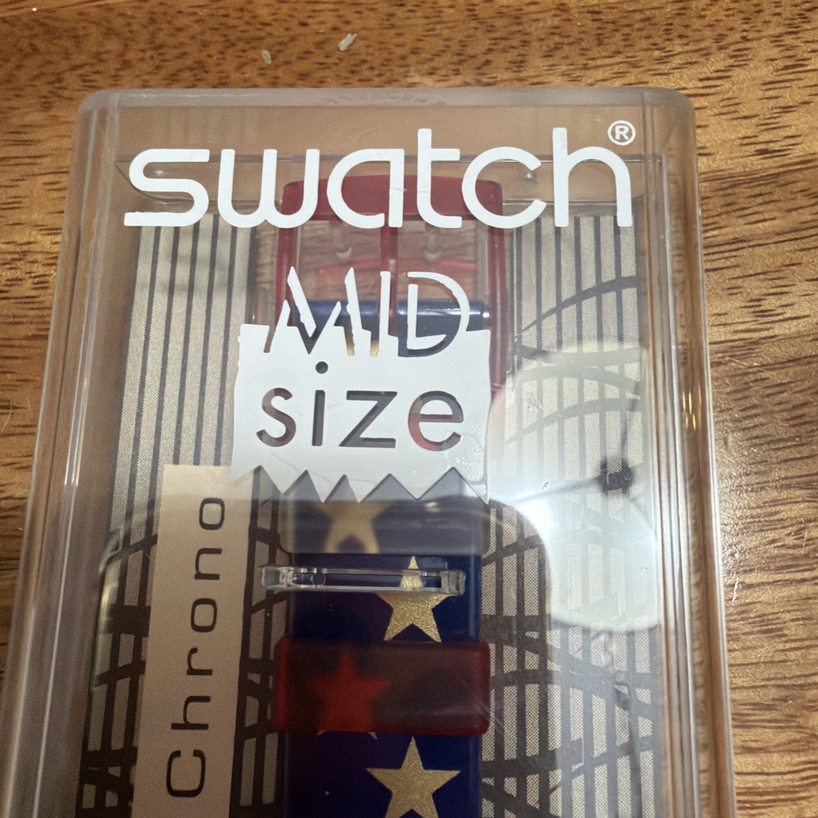 Swatch 38mm Watch American Dream SEK103 1995 Aquachrono – Atlanta 1996 NOS Mint